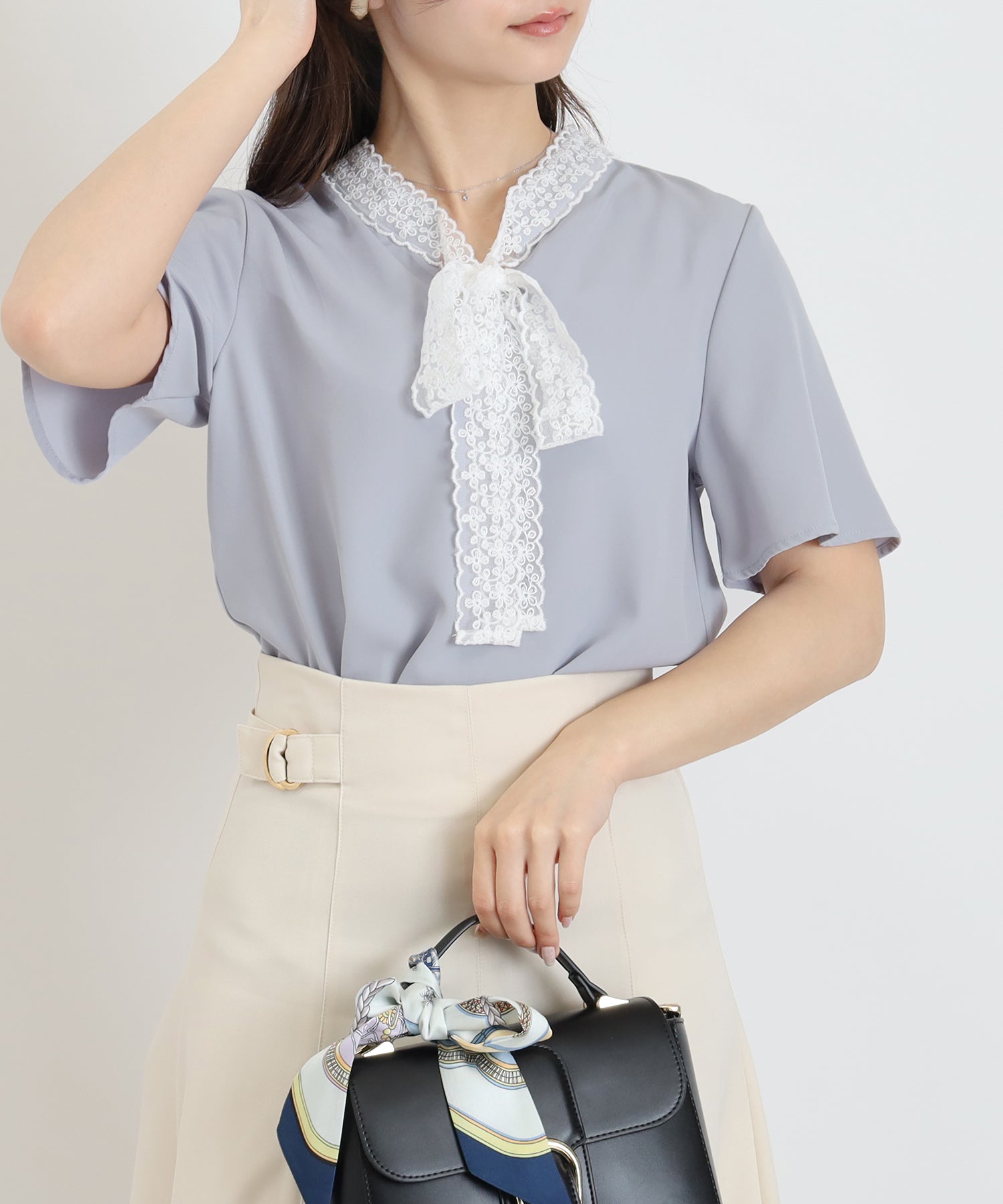 ダスティーブルー　model：160　着用サイズ：M