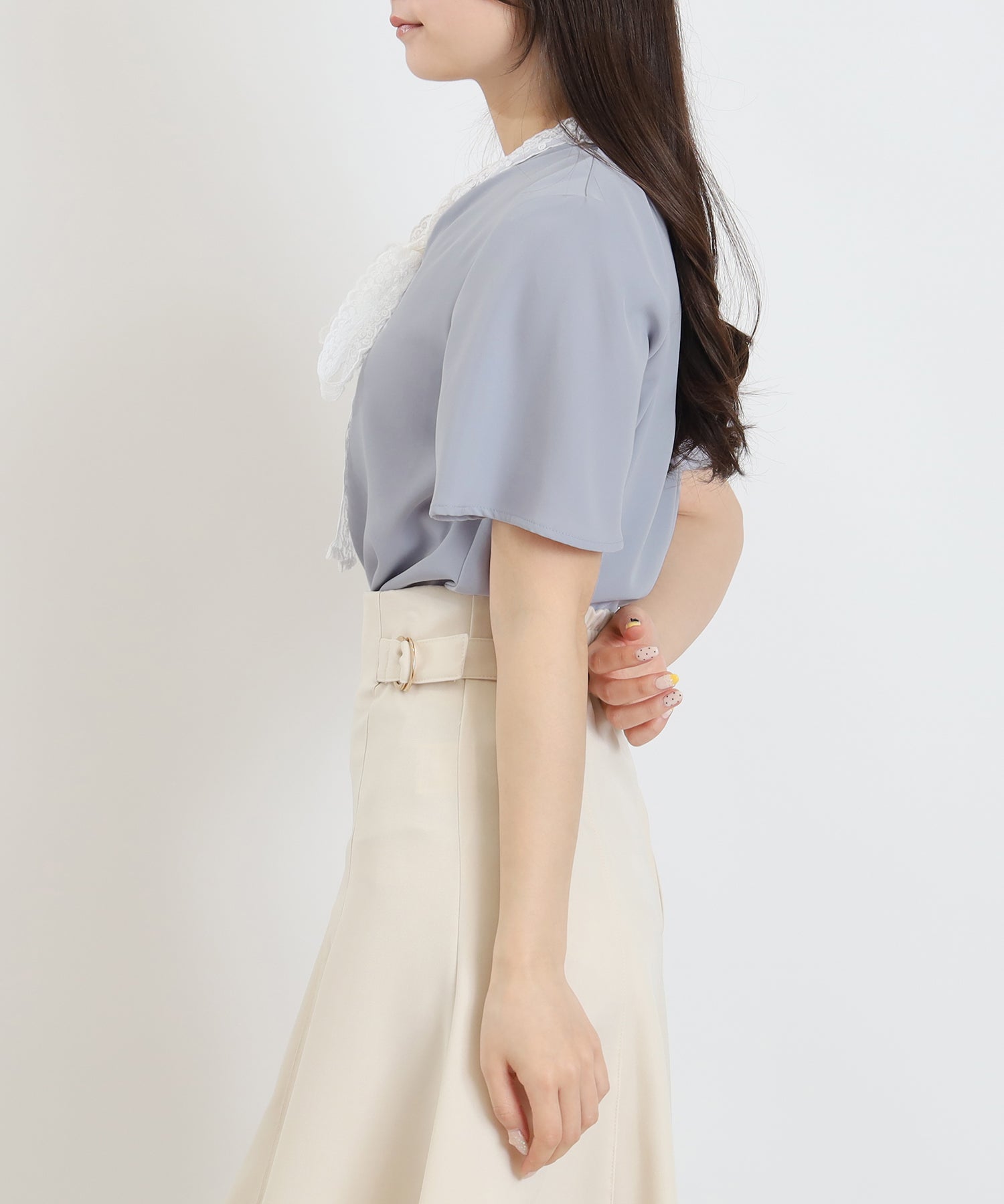 ダスティーブルー　model：160　着用サイズ：M