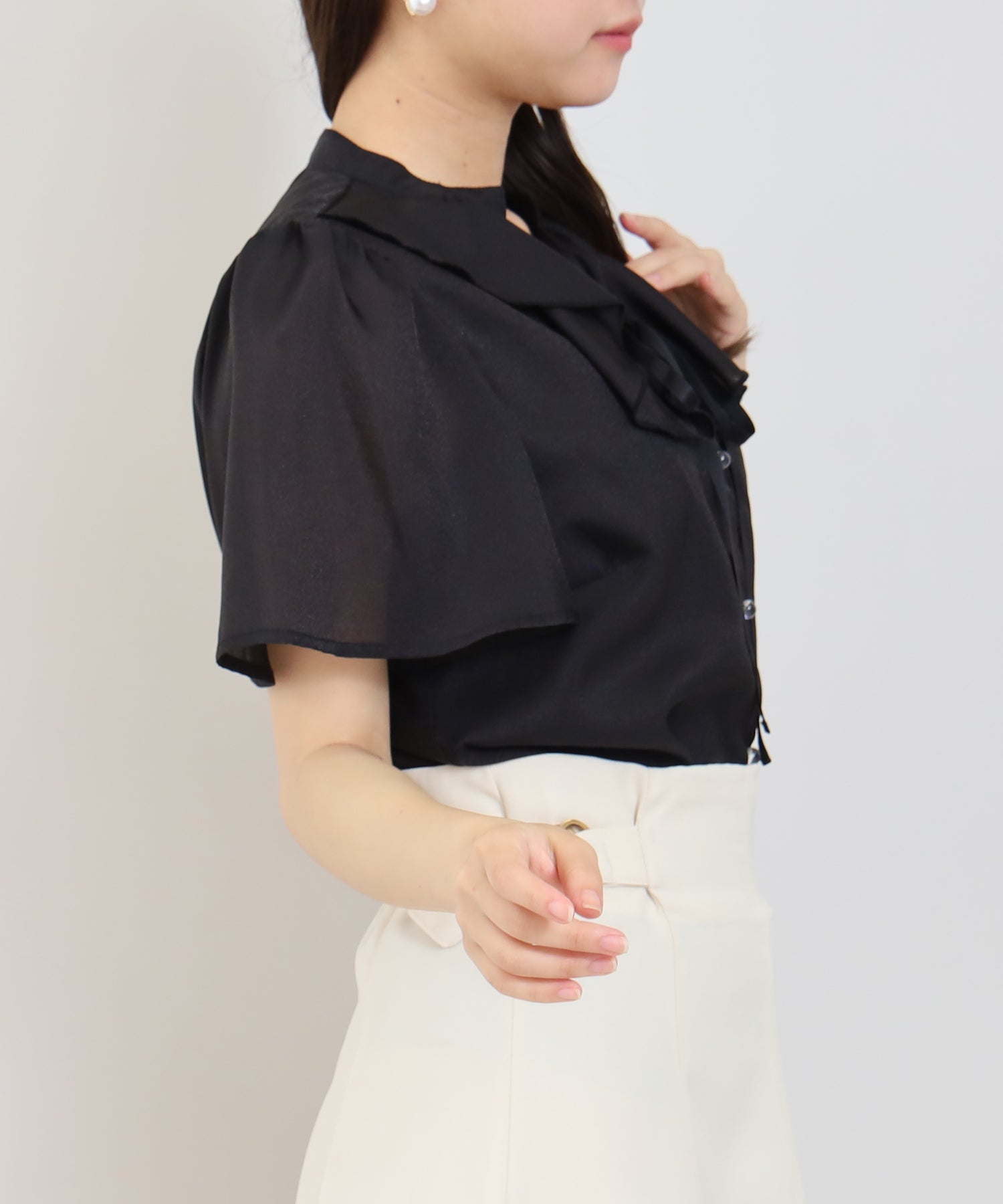 ブラック　model:156cm  着用サイズ：M