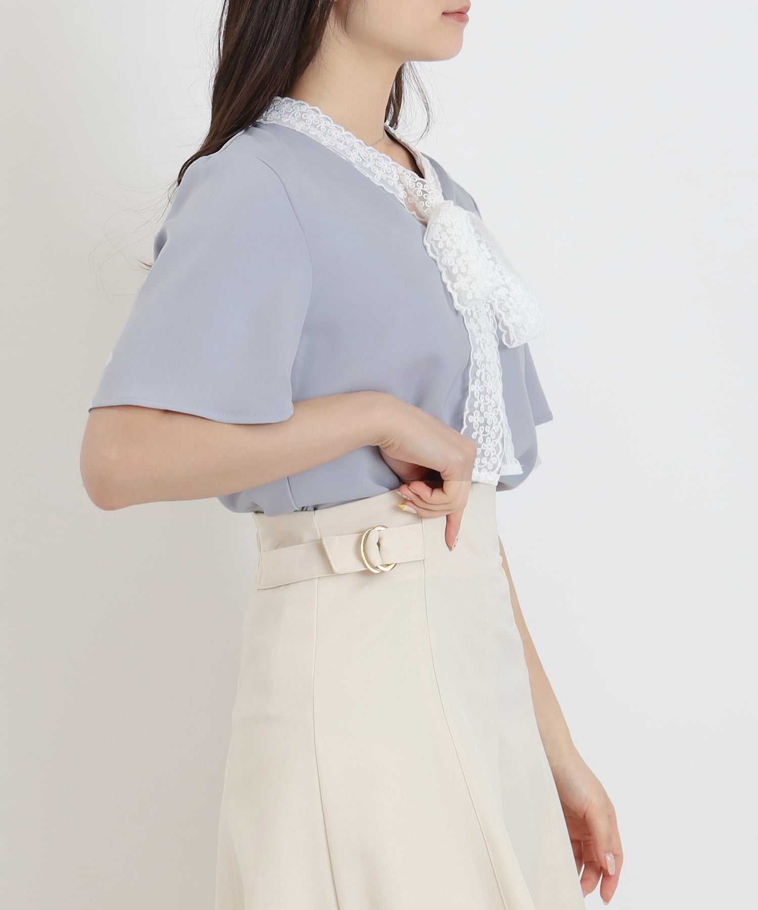 ダスティーブルー　model：160　着用サイズ：M