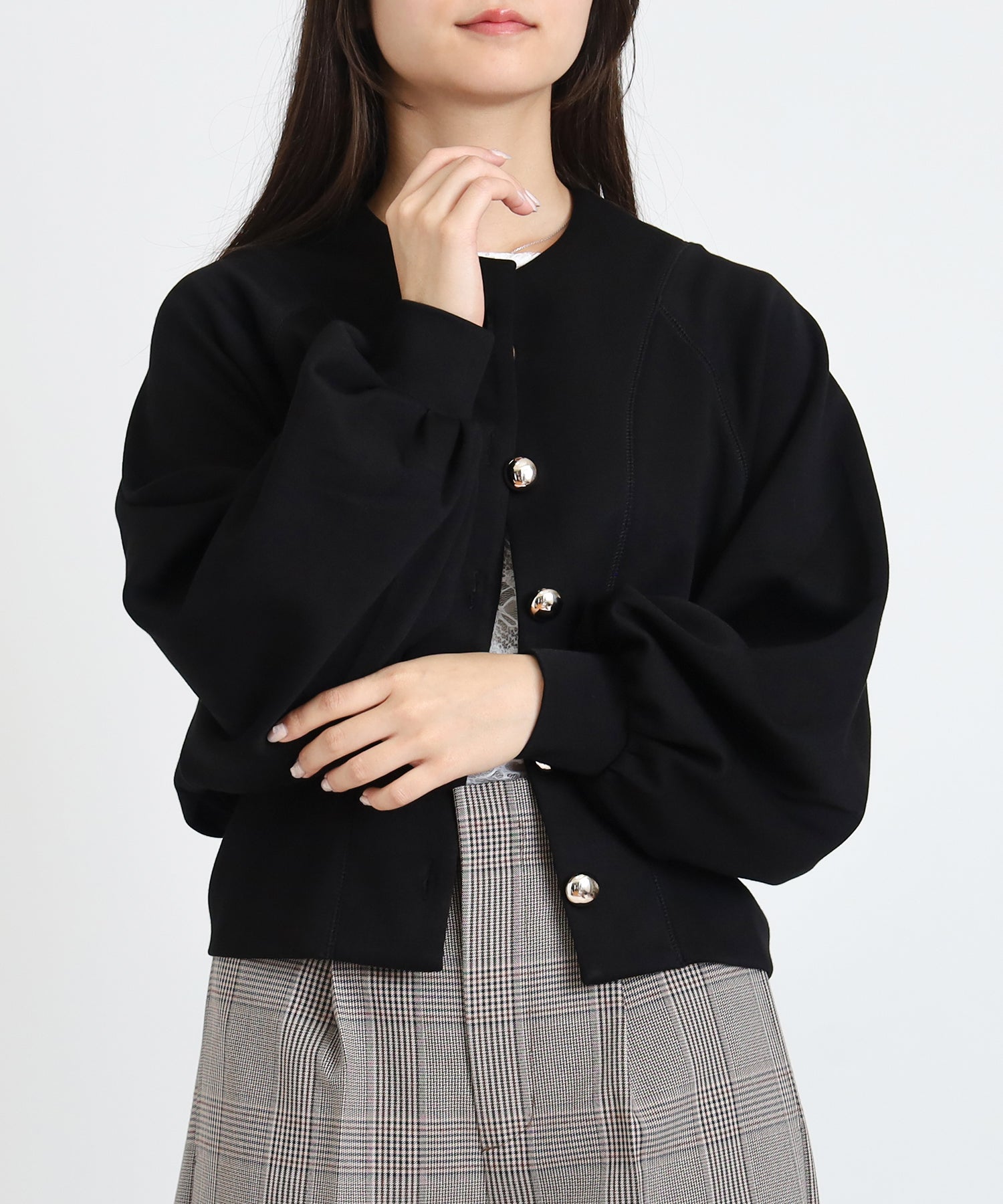 ブラック　model：160　着用サイズ：M