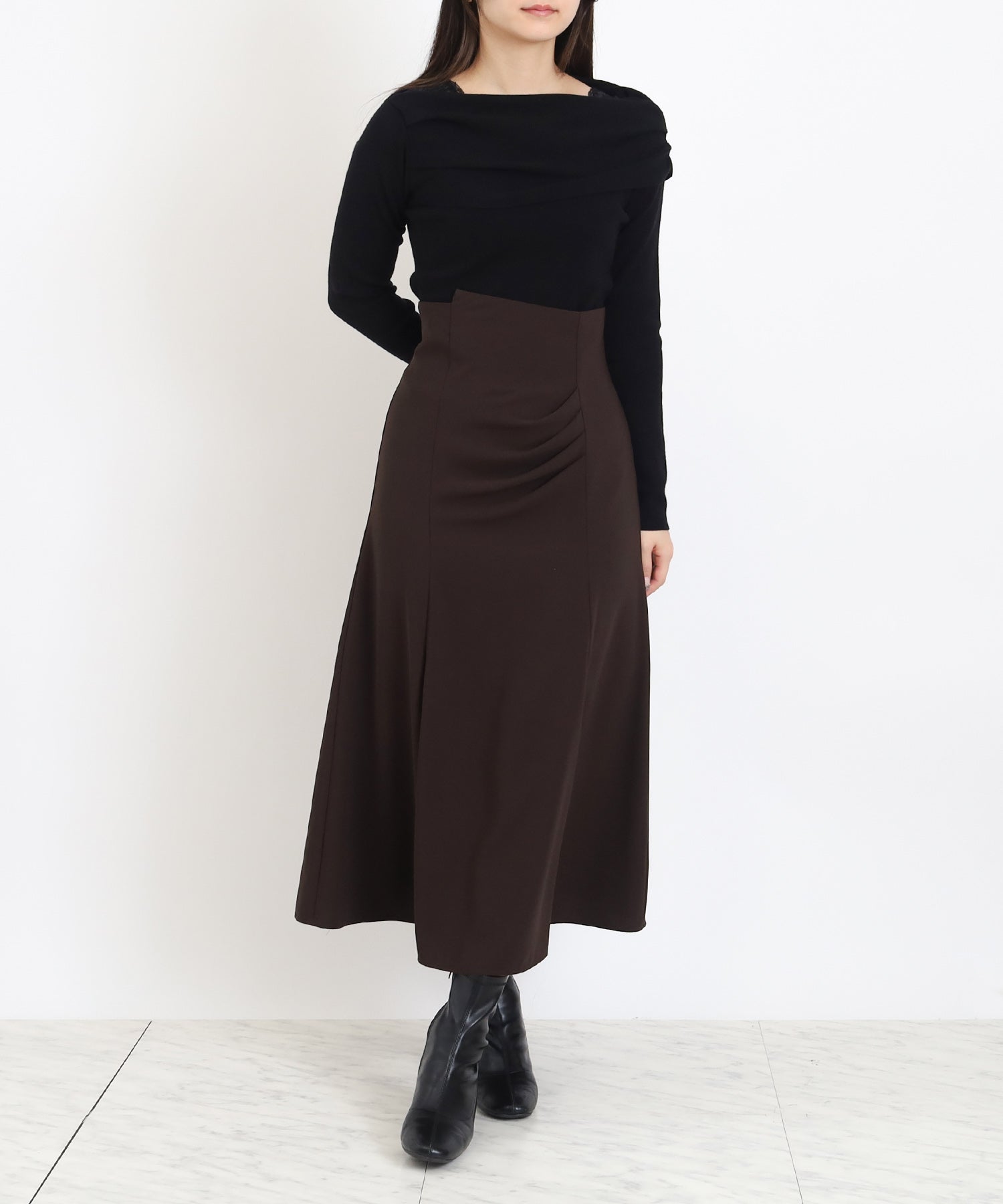 ブラック　model:160　着用サイズ：M