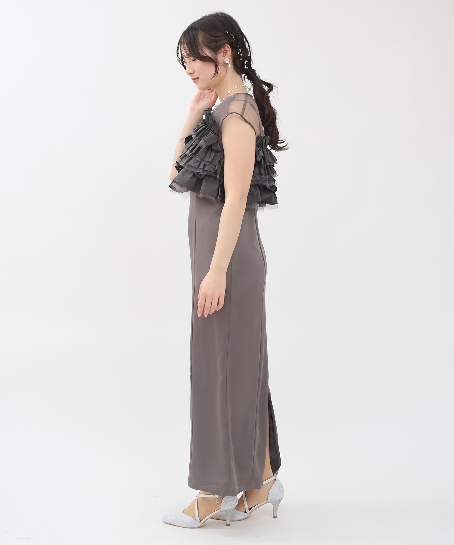 チャコール　model：160　着用サイズ：M