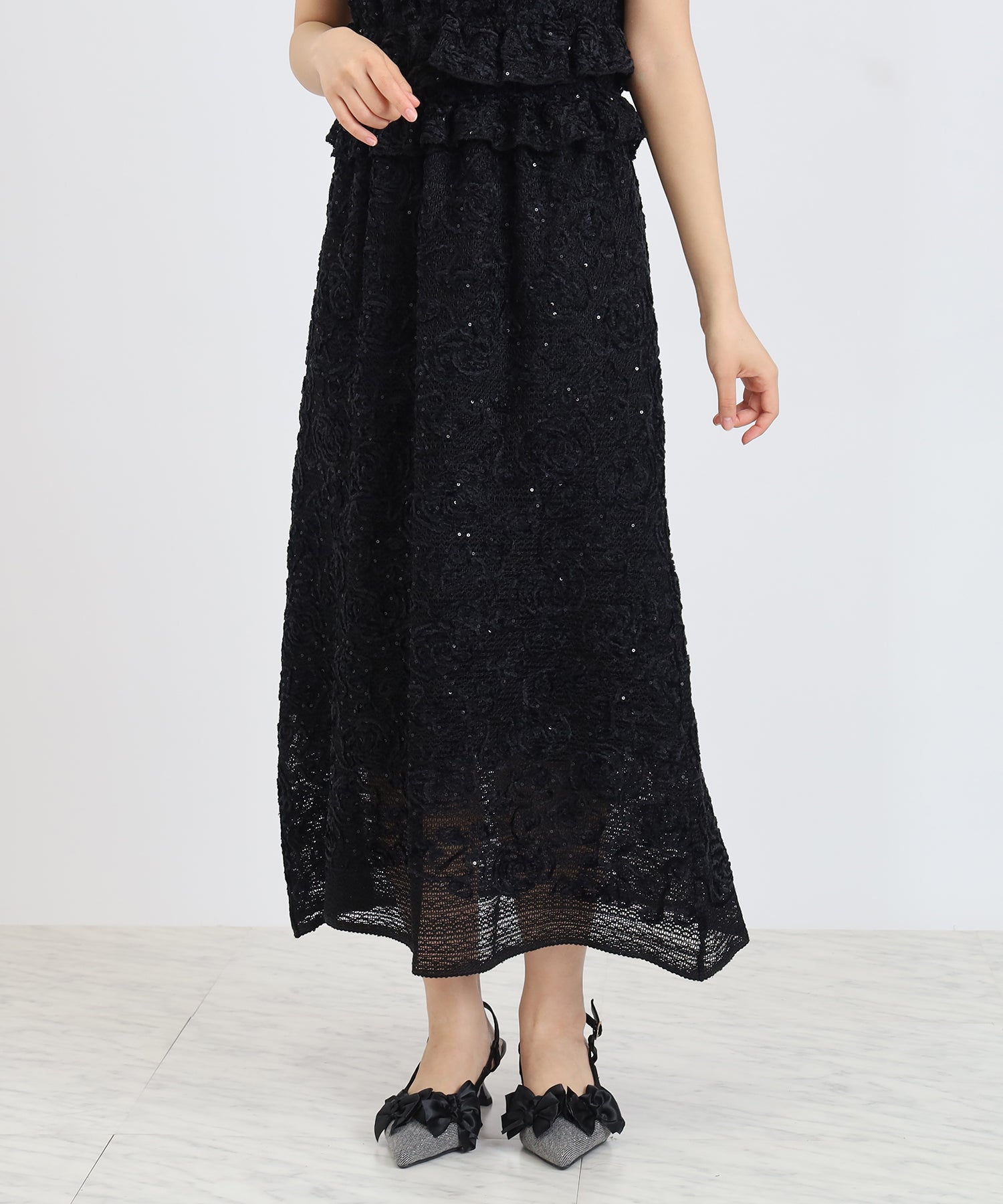 ブラック　model:156cm  着用サイズ：M