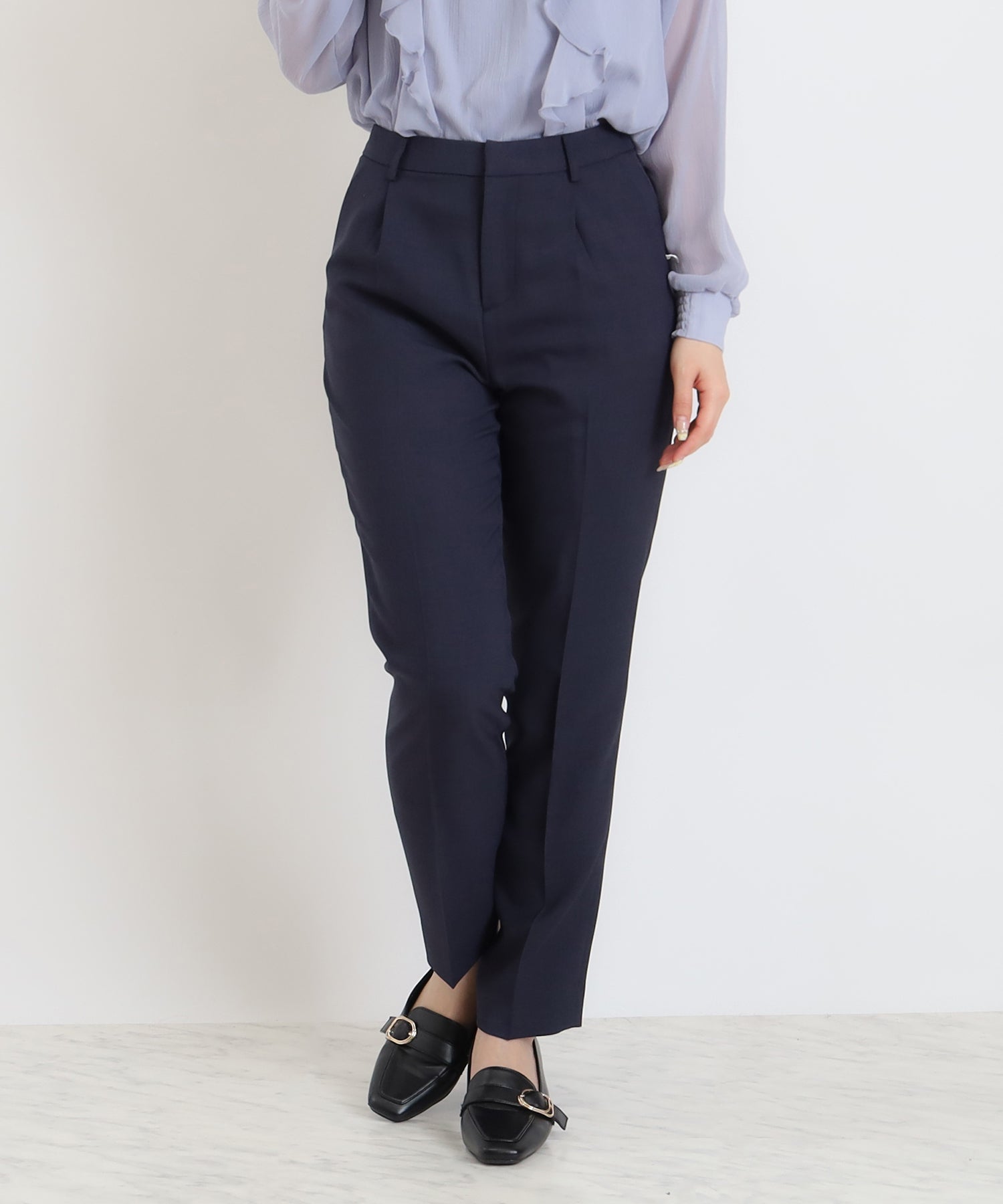 ネイビー　model：160　着用サイズ：M