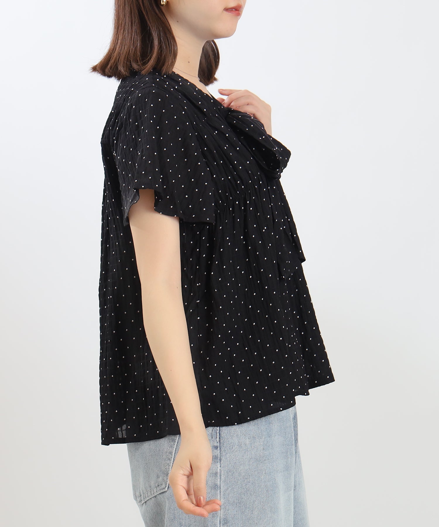 ブラック　model：156　着用サイズ：M
