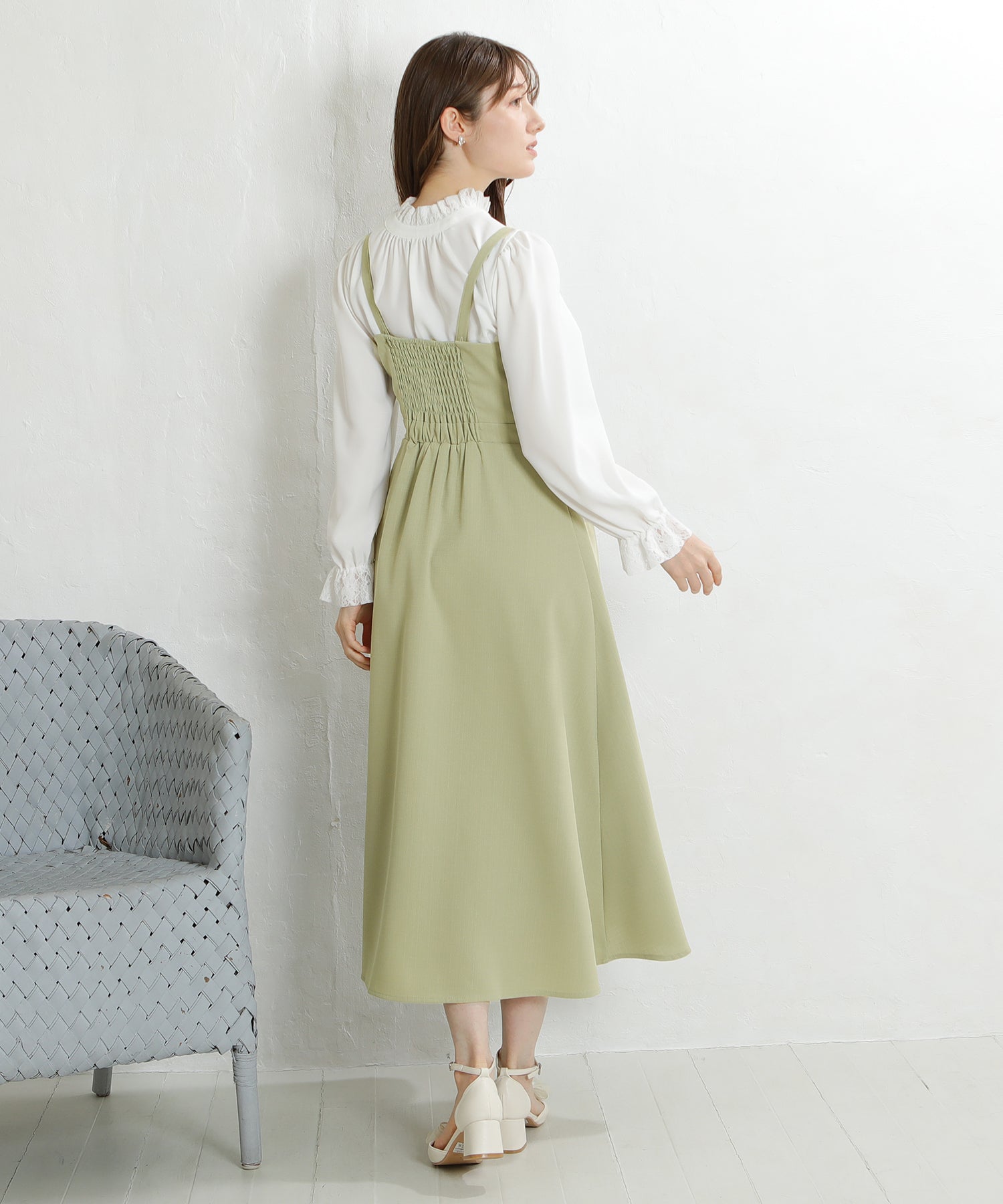 ミント　model:163cm  着用サイズ：M