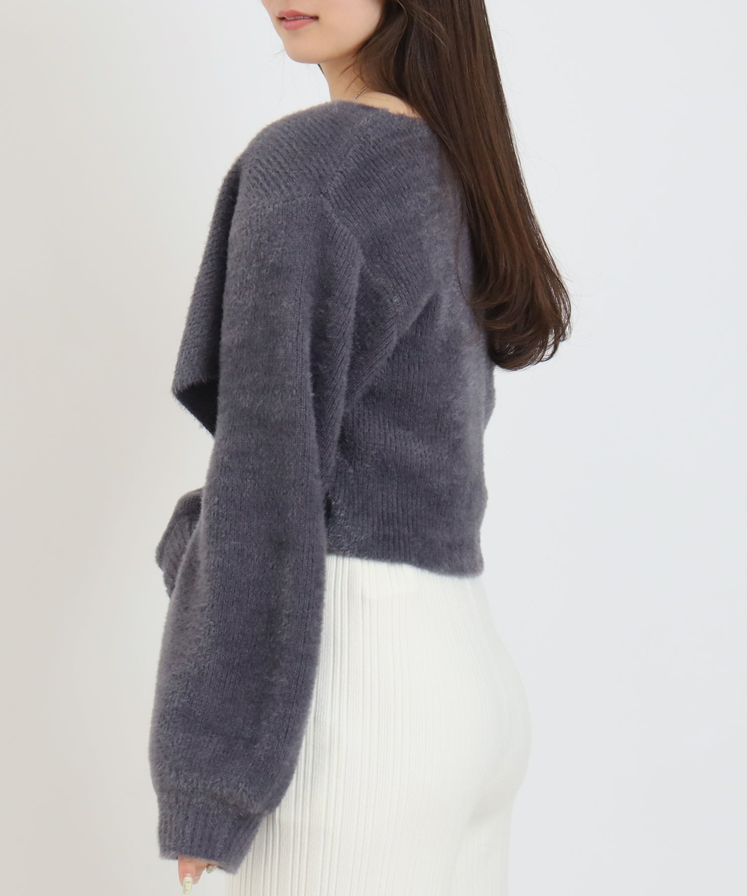 チャコール　model：160㎝　着用サイズ：M