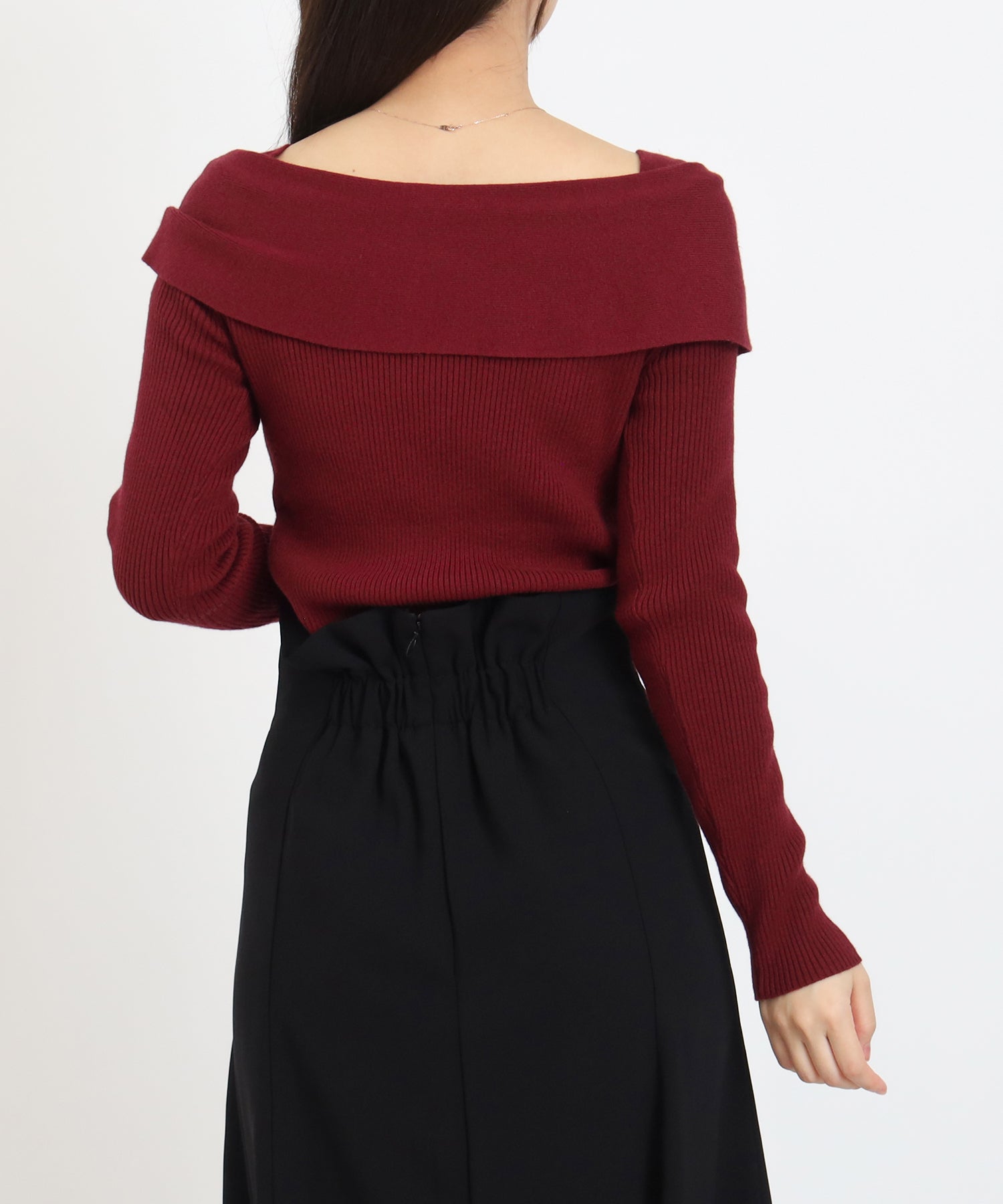 ワイン　model：156　着用サイズ：M