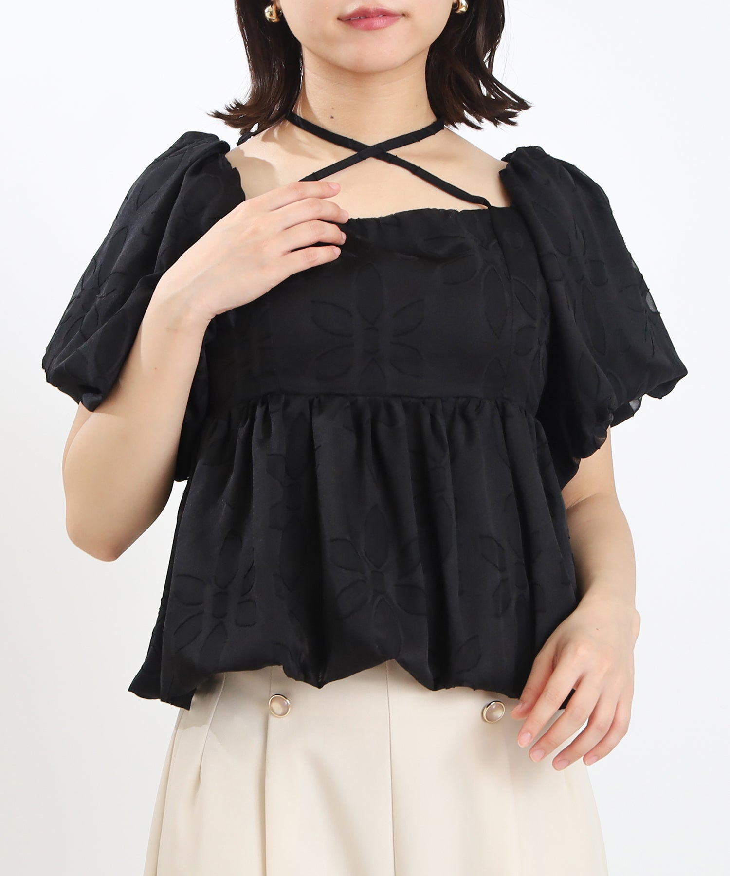ブラック　model:156　着用サイズ：M