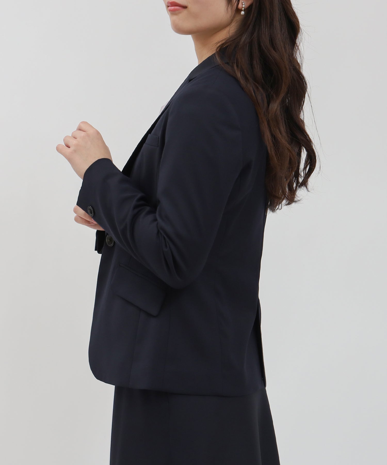 ネイビー　model：160　着用サイズ：M