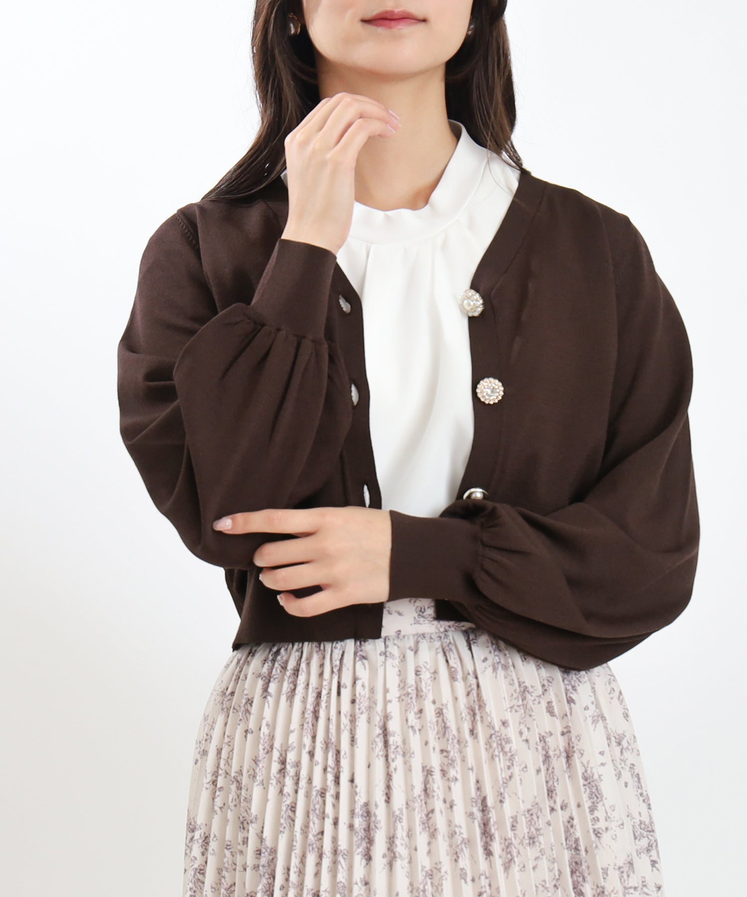 ブラウン　model：160　着用サイズ：M