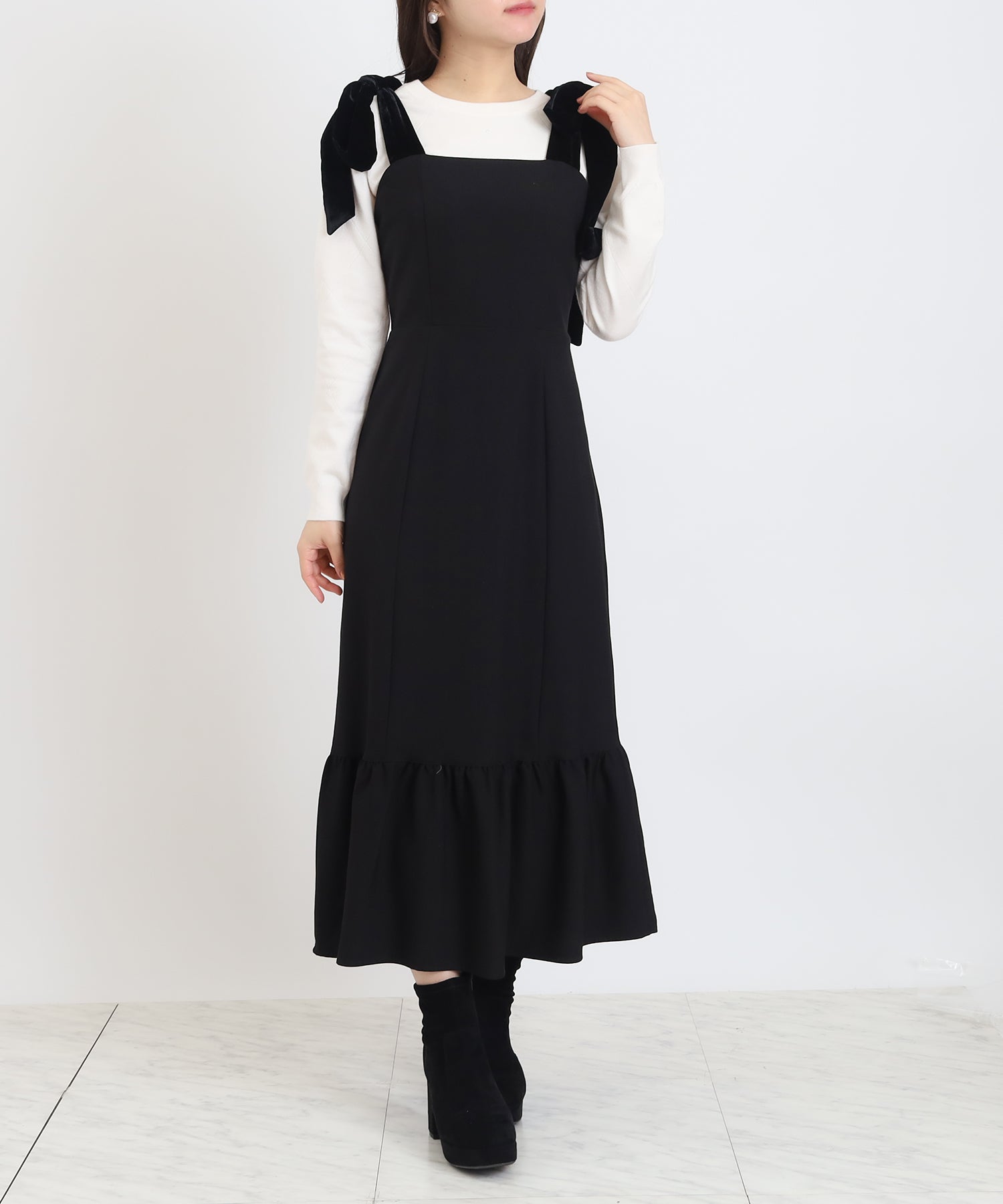 ブラック　model：156　着用サイズ：M