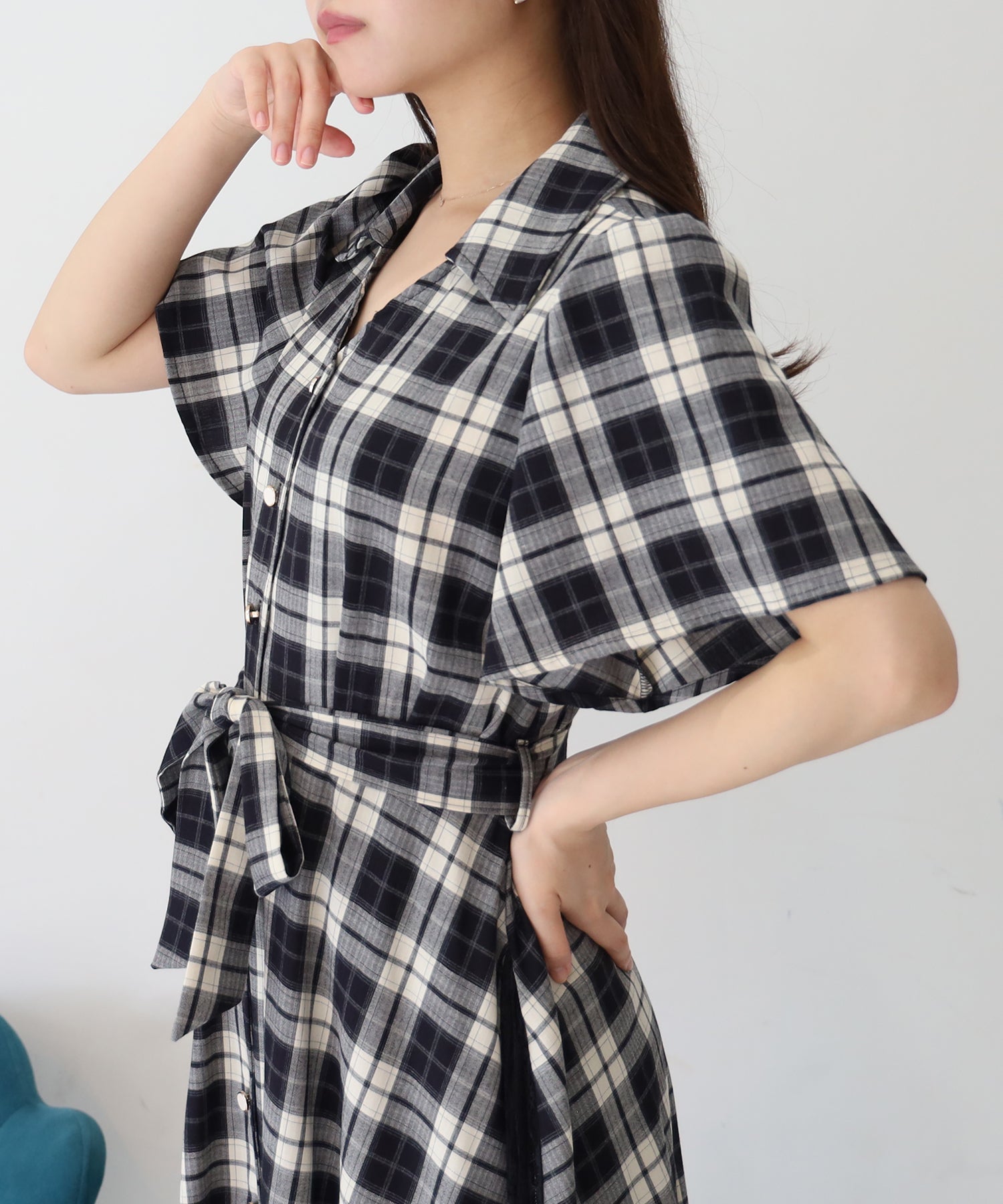 ブラック　model:156cm  着用サイズ：M