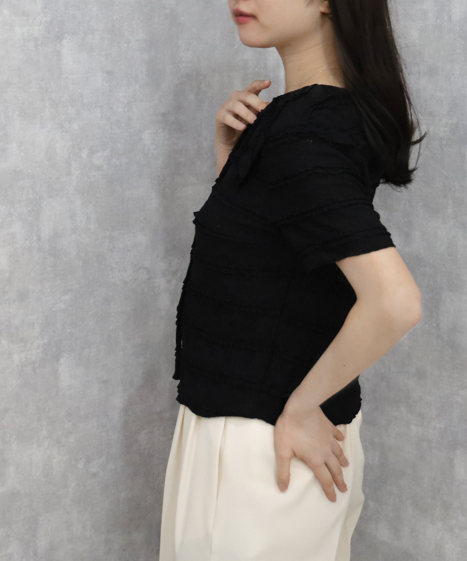 ブラック　model：156　着用サイズ：M