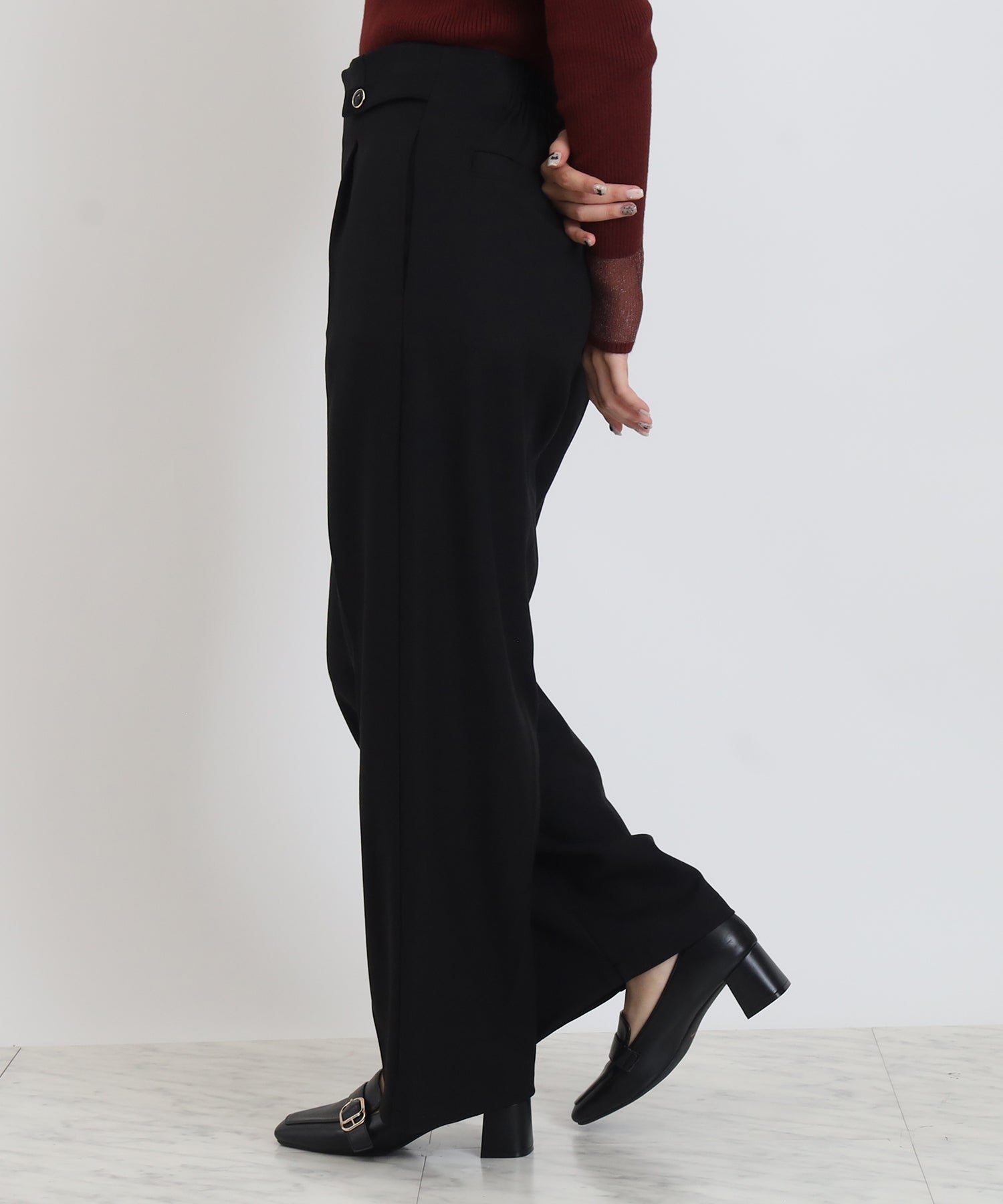 ブラック　model：160　着用サイズ：M