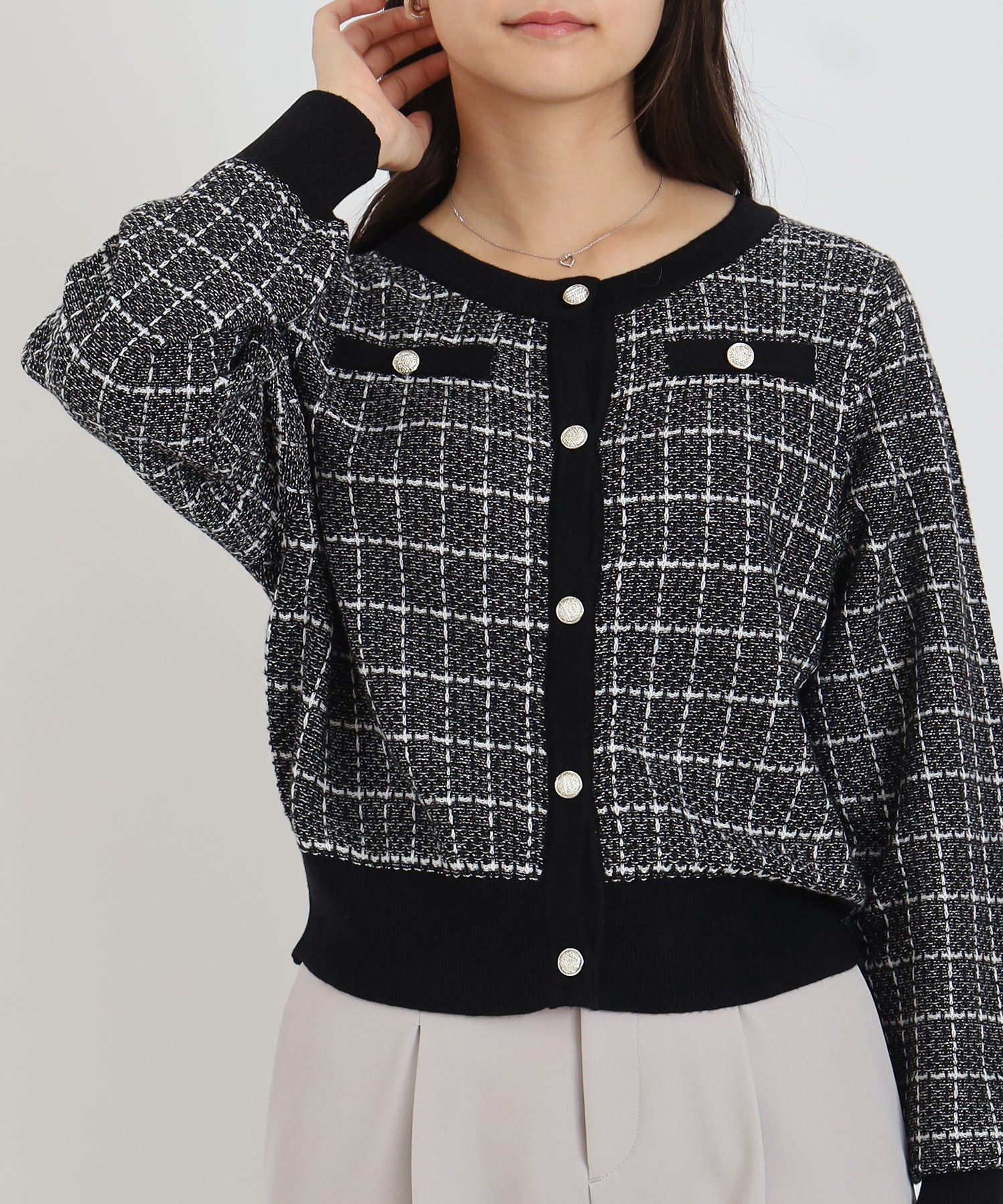 ブラック　model：160　着用サイズ：M