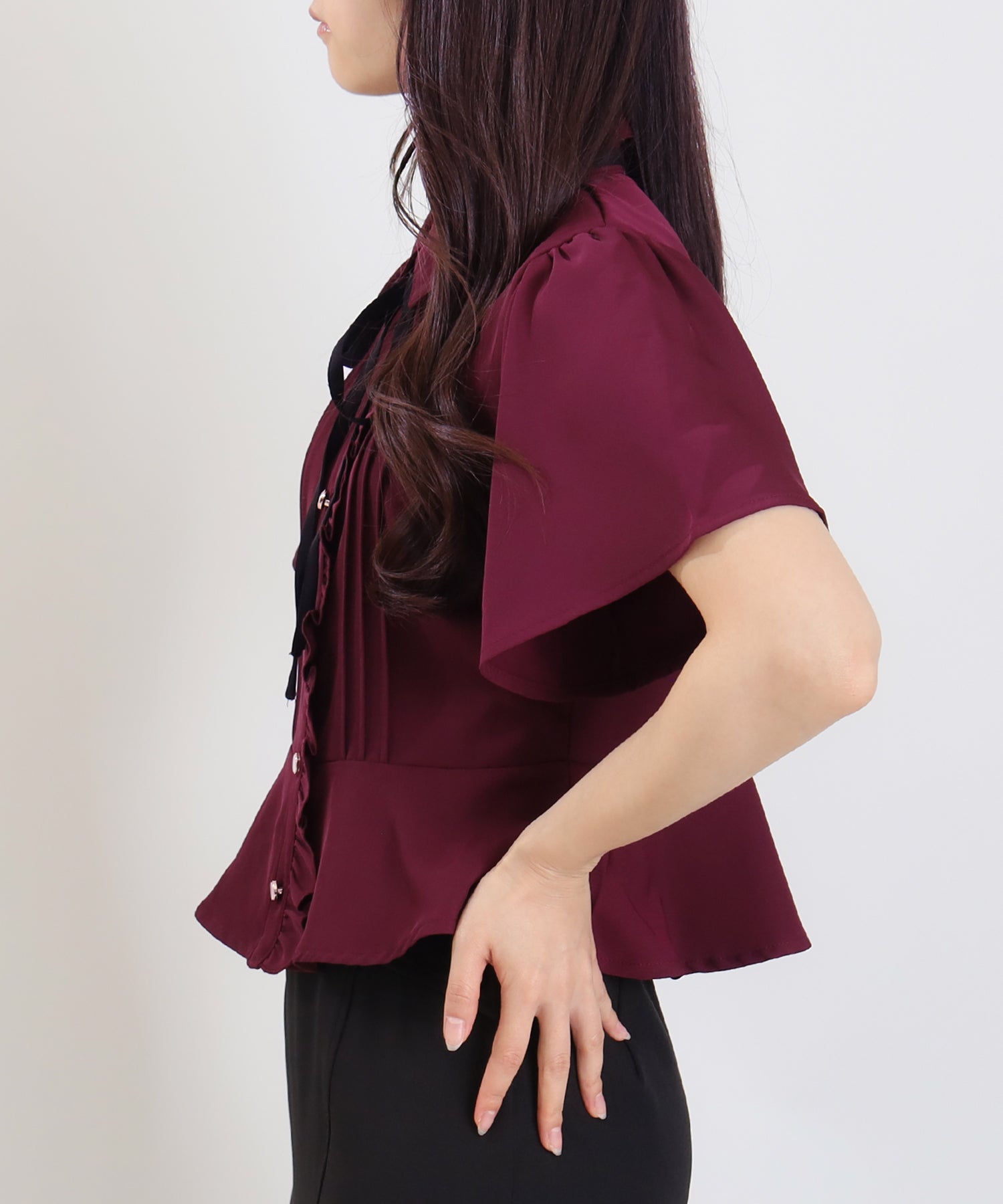 ワイン　model：160　着用サイズ：M