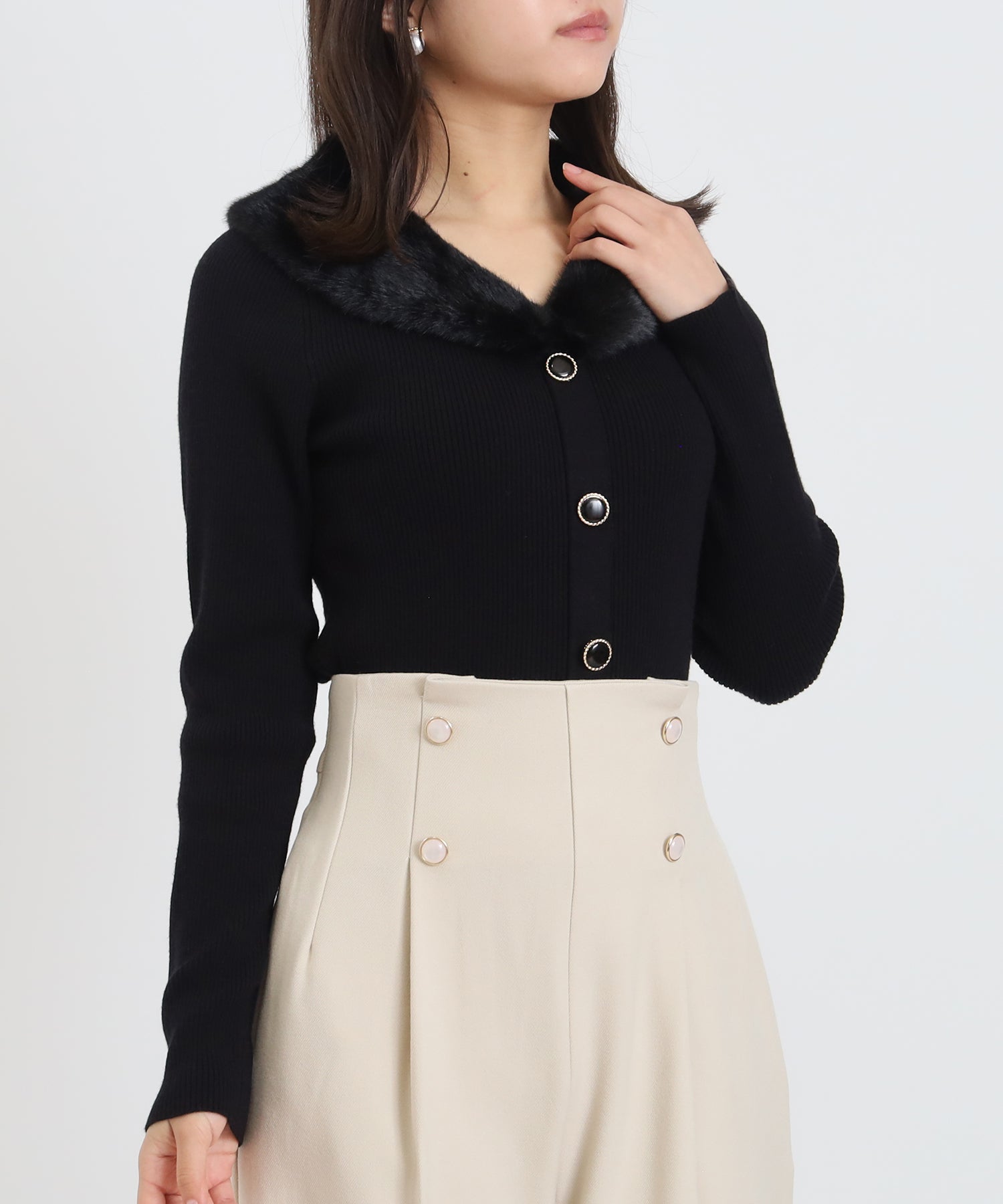 ブラック　model：156　着用サイズ：M