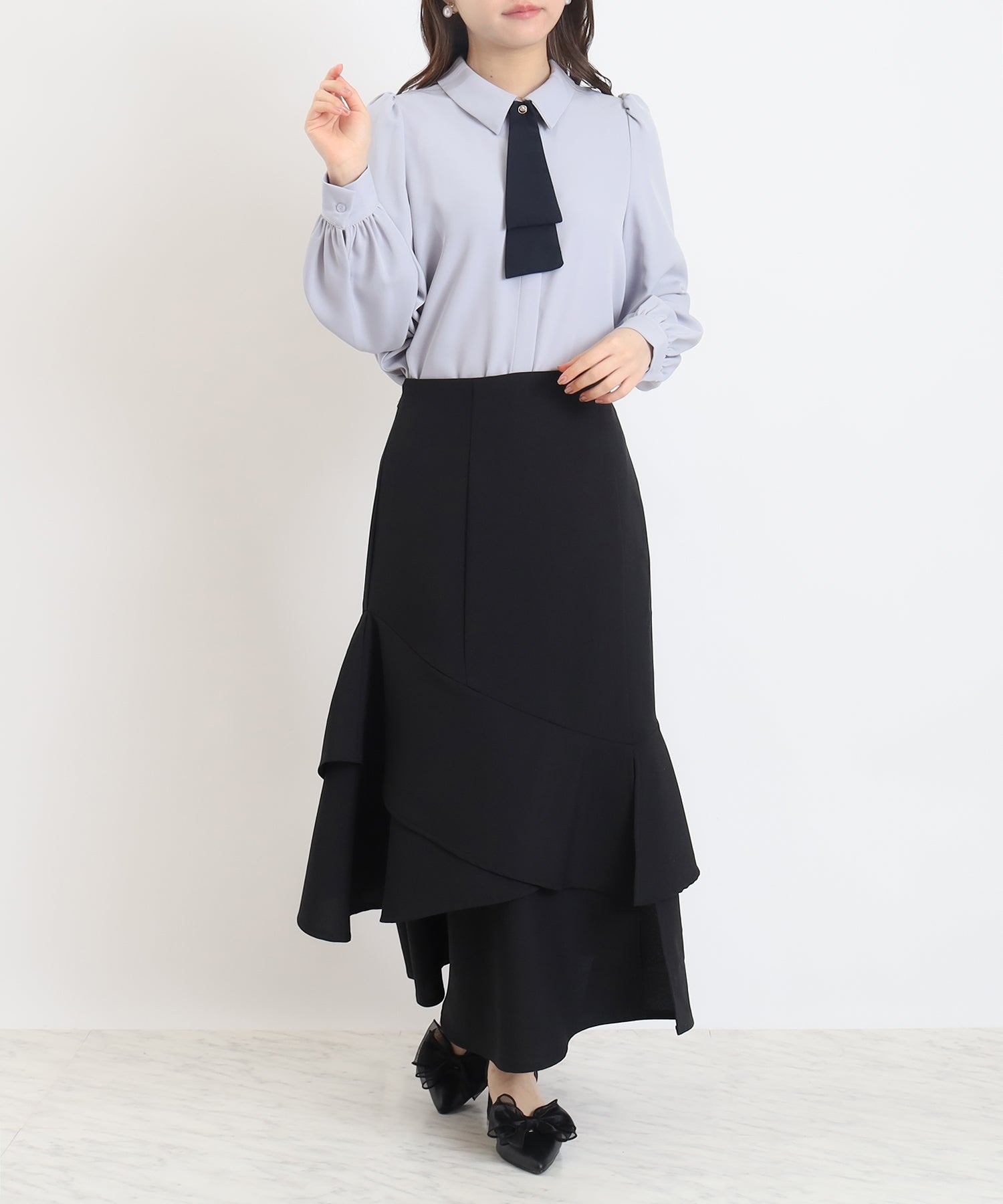 ブラック　model：156　着用サイズ：S