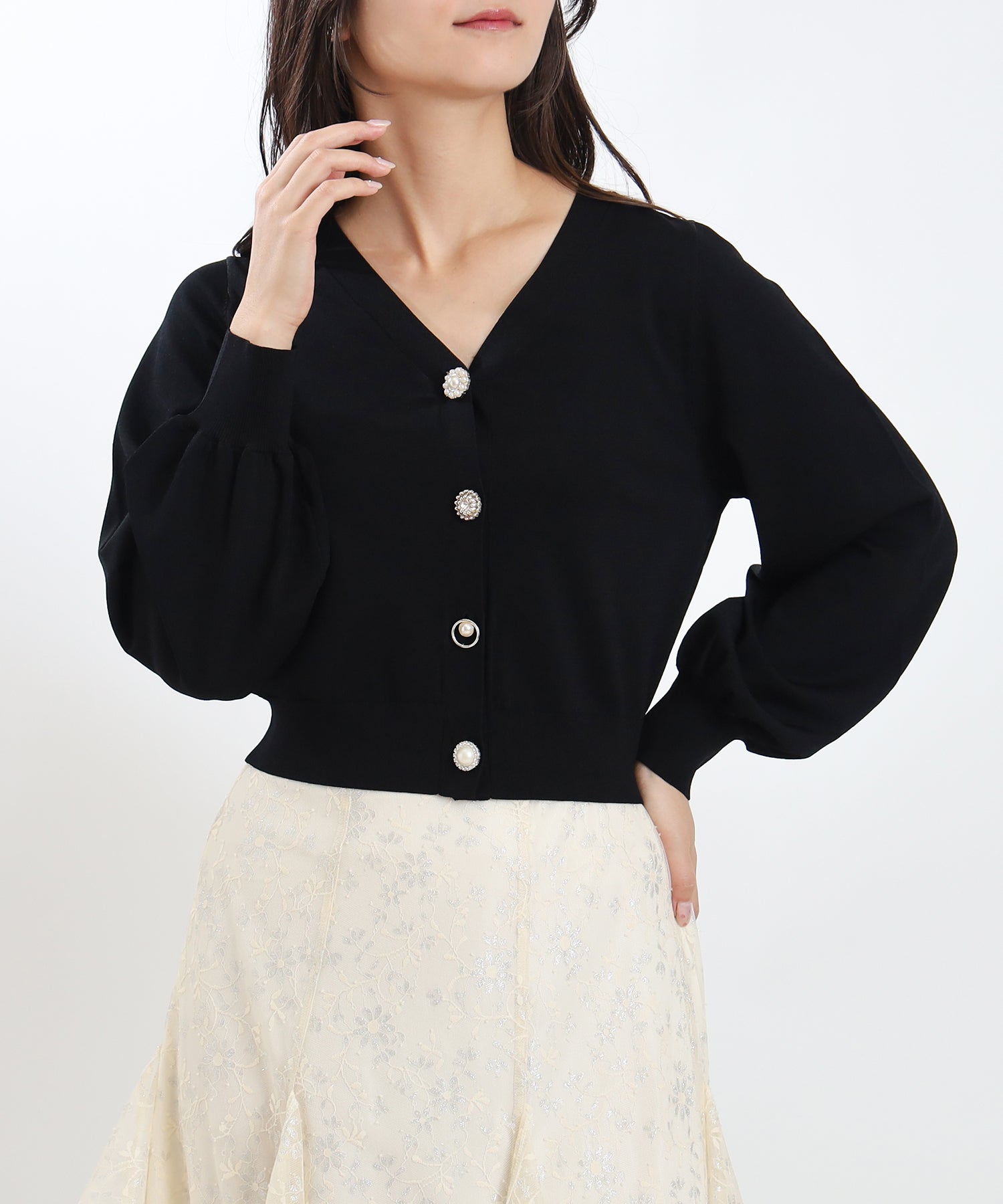 ブラック　model：160　着用サイズ：M