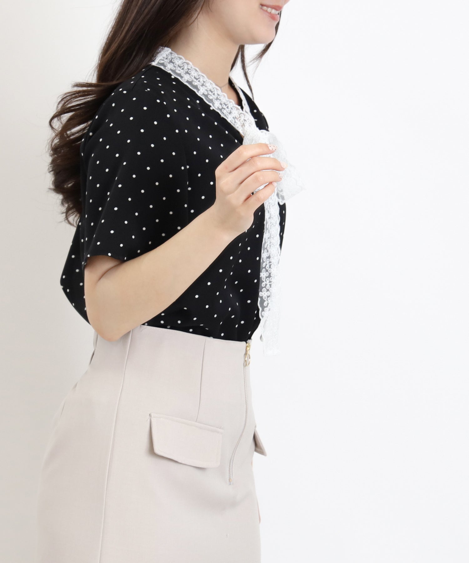 ブラック　model：160　着用サイズ：M
