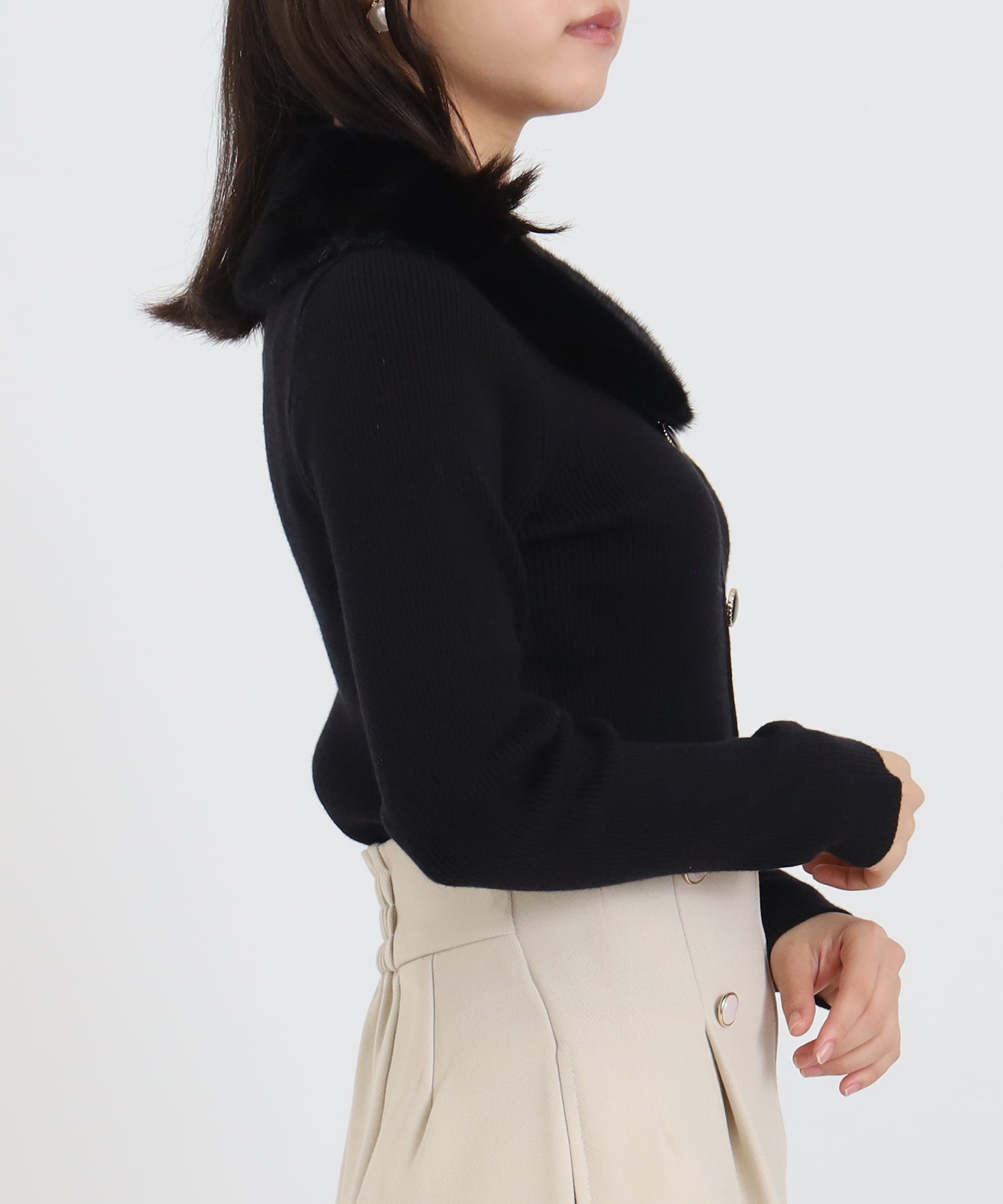 ブラック　model：156　着用サイズ：M