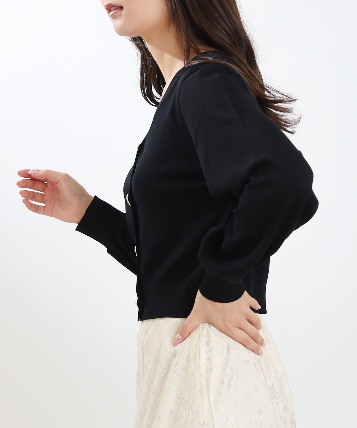 ブラック　model：160　着用サイズ：M