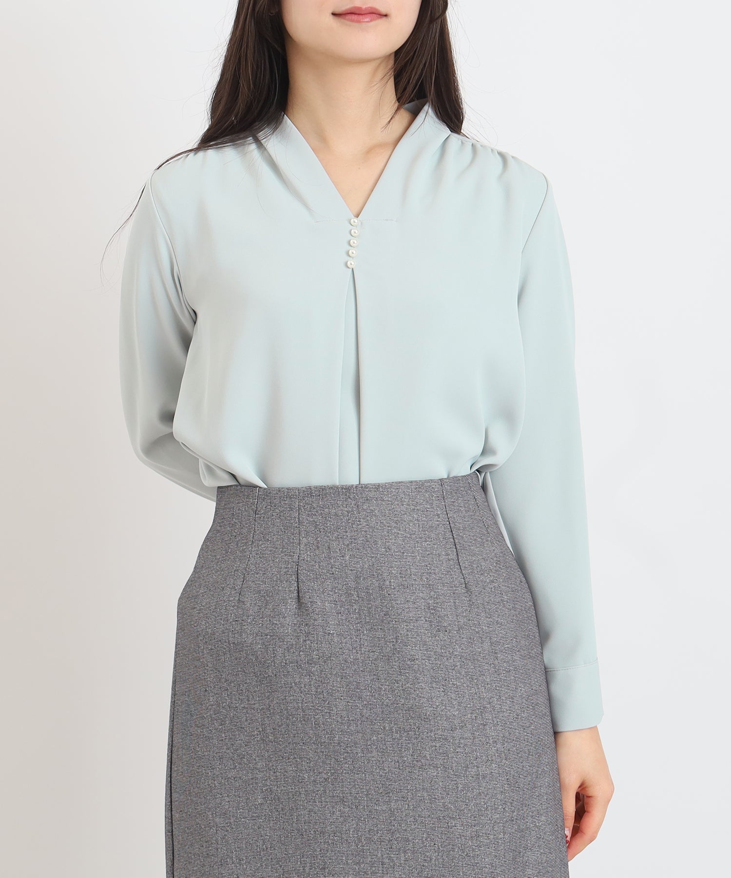 ミント　model:160cm  着用サイズ：M