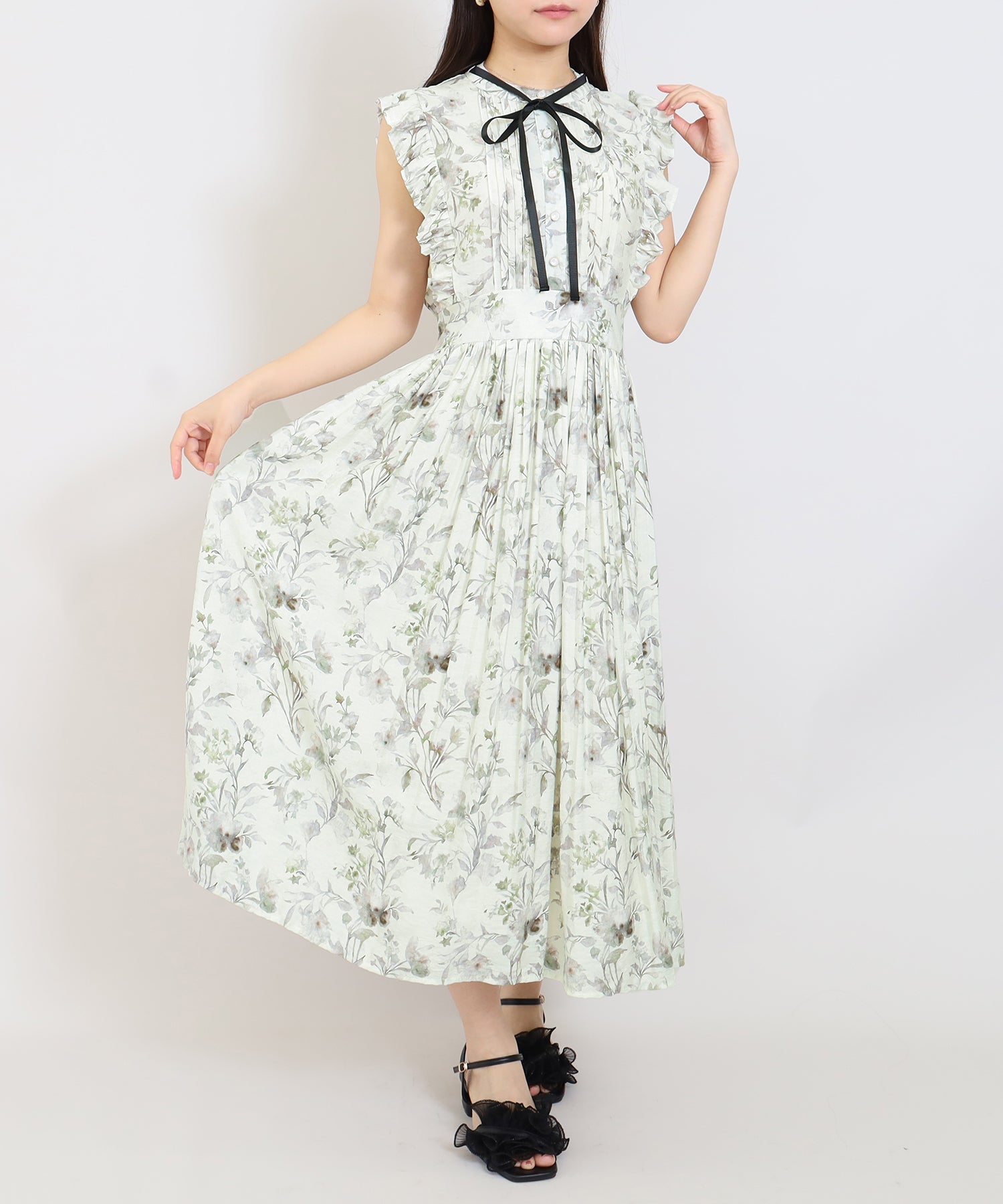 ミント　model:156cm   着用サイズ：M