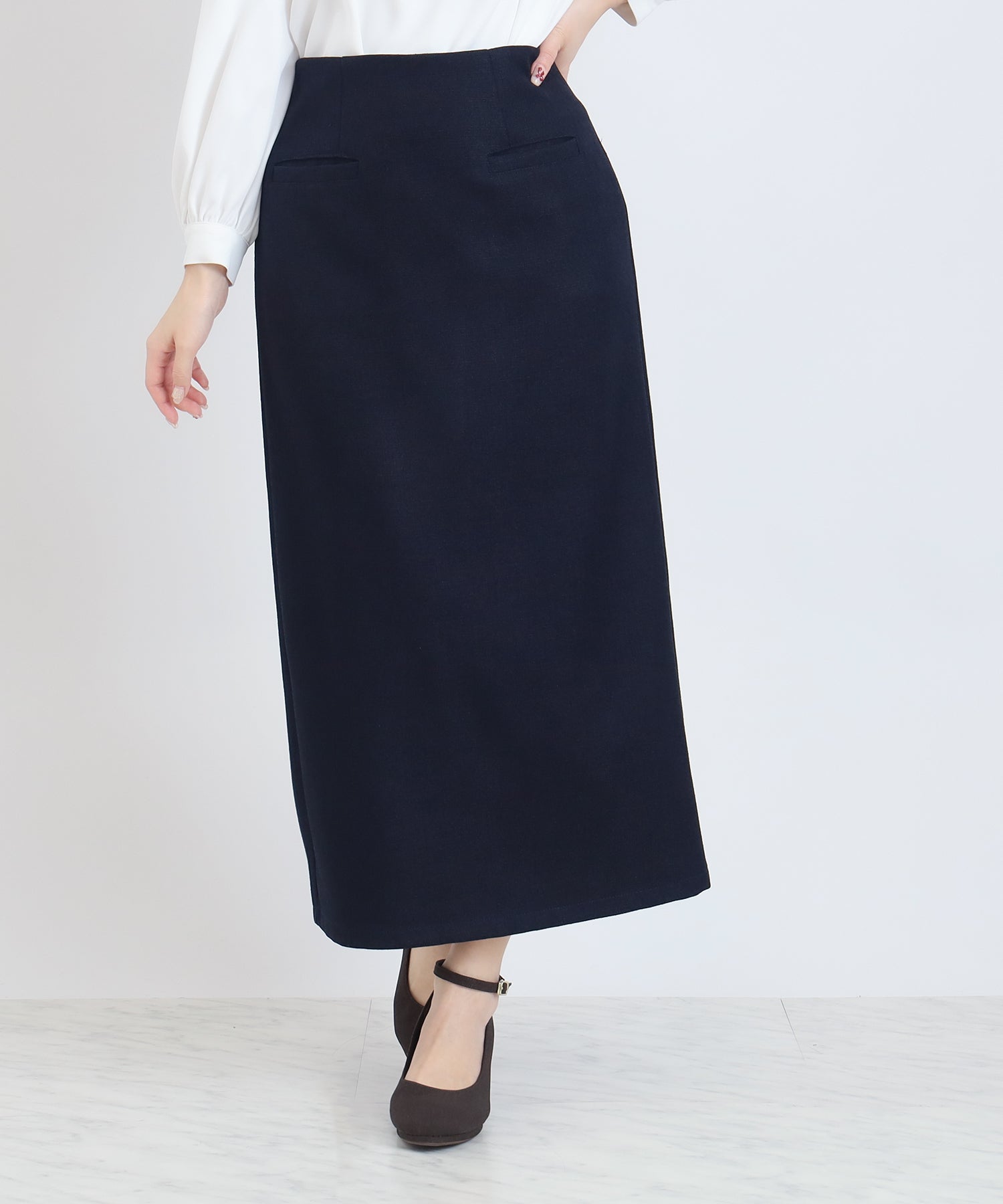 ネイビー　model：160　着用サイズ：M