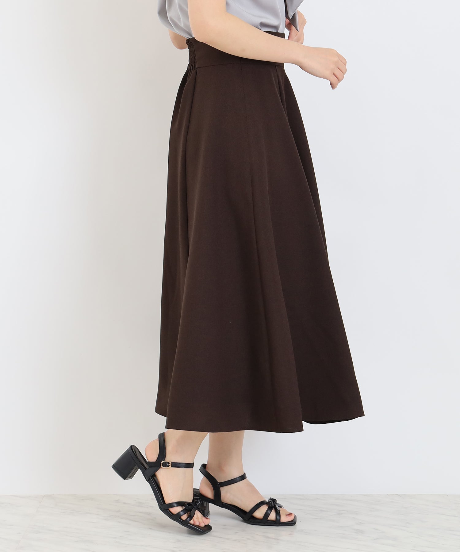 ブラウン　model:156cm  着用サイズ:M