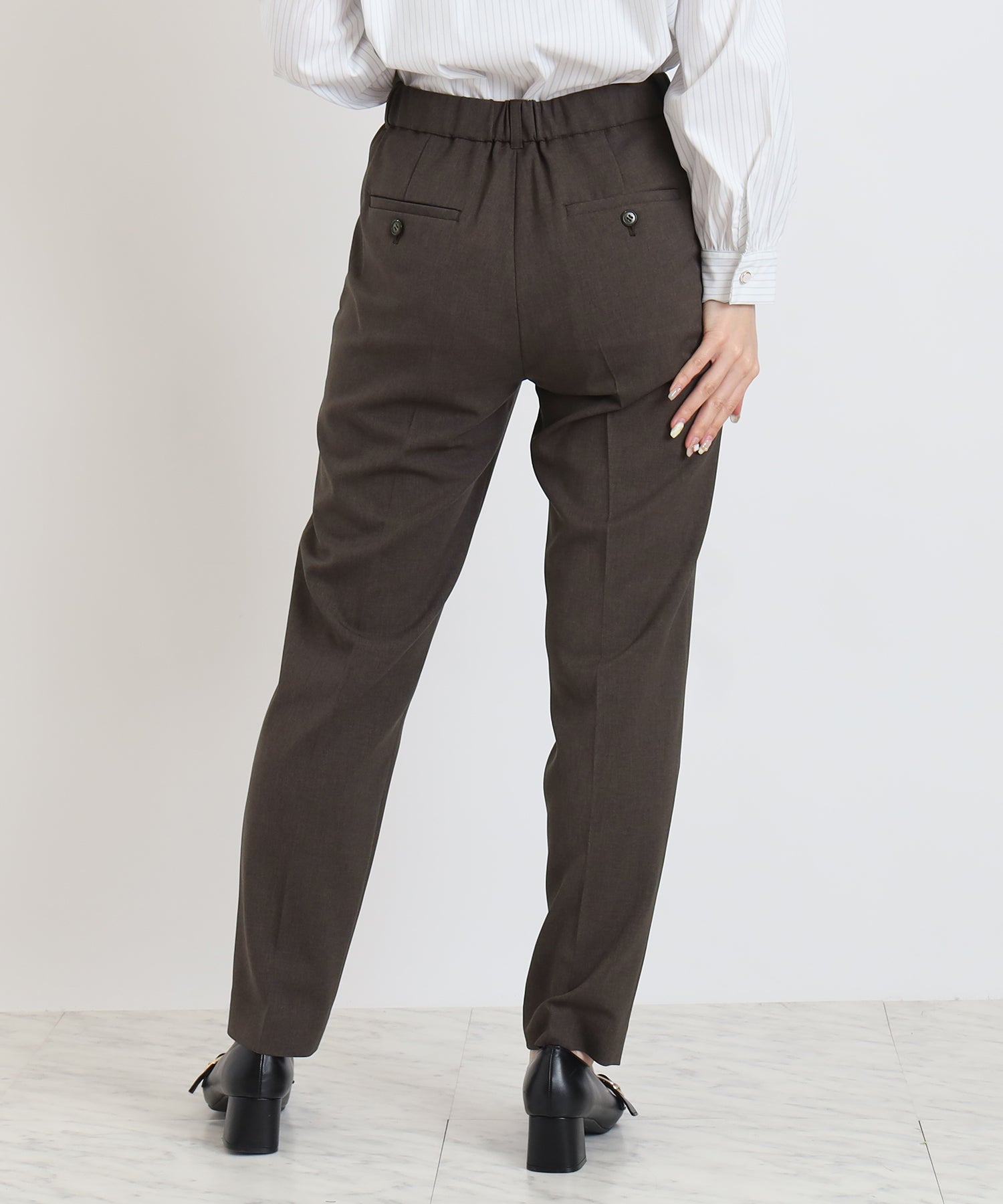 ブラウン　model:160cm  着用サイズ：M