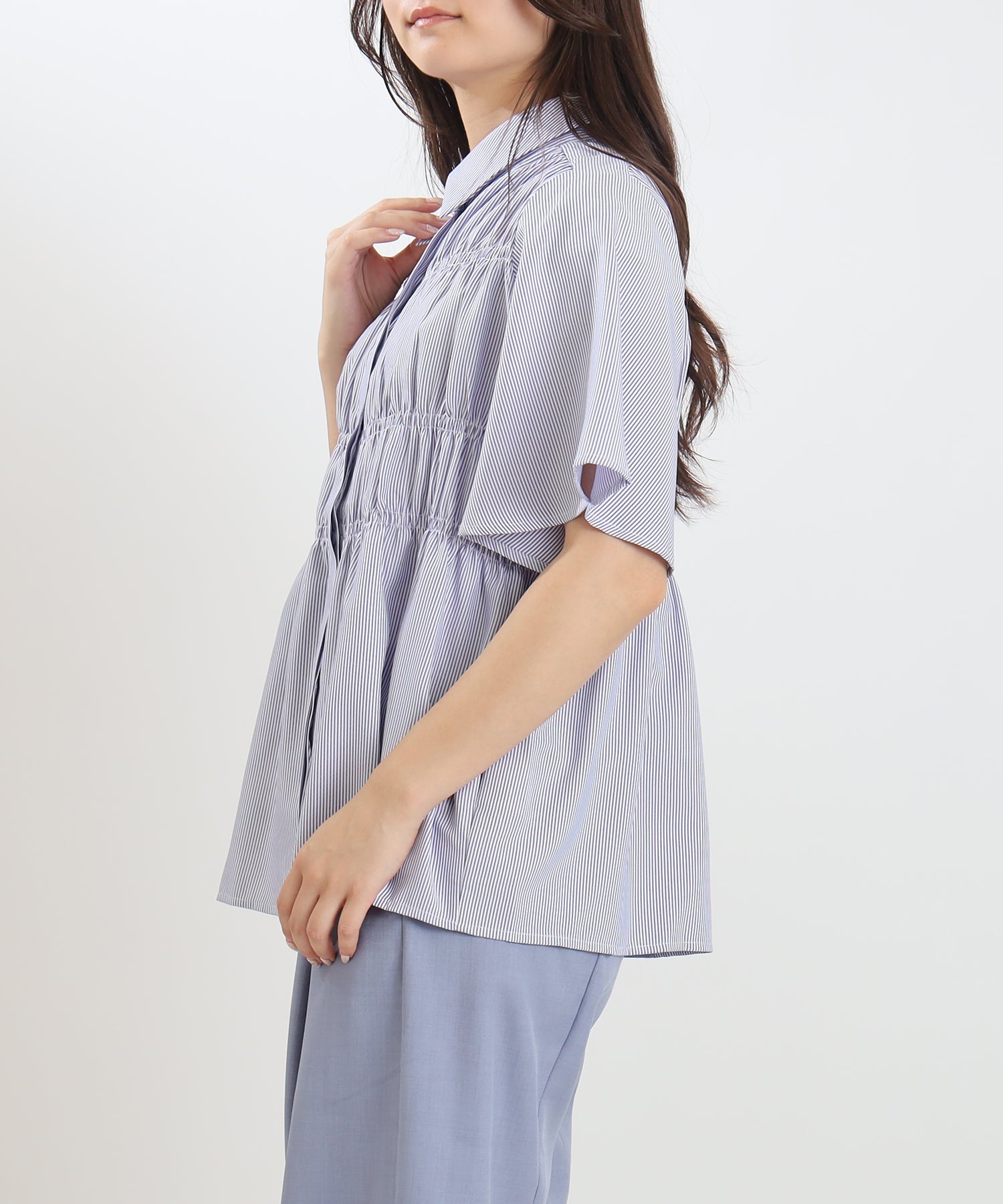 ブルー　model：160　着用サイズ：M