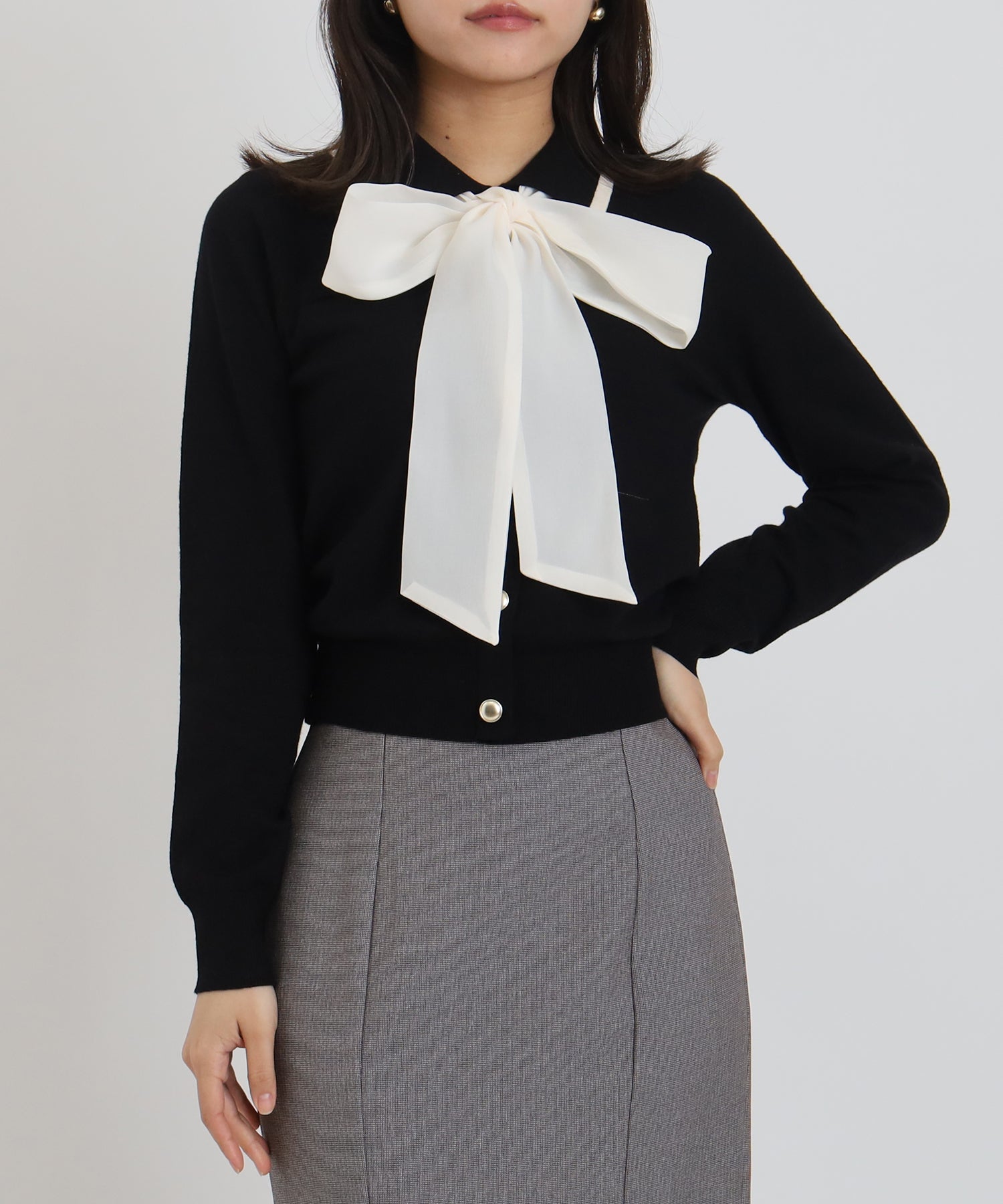 ブラック　model:156cm  着用サイズ：M