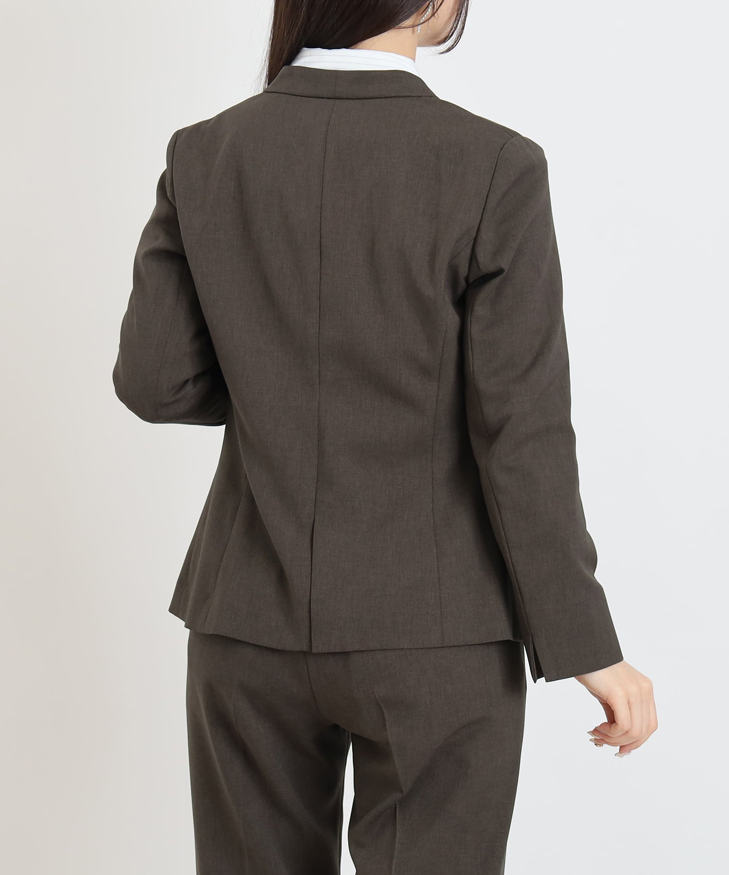 ブラウン　model:160cm  着用サイズ：M