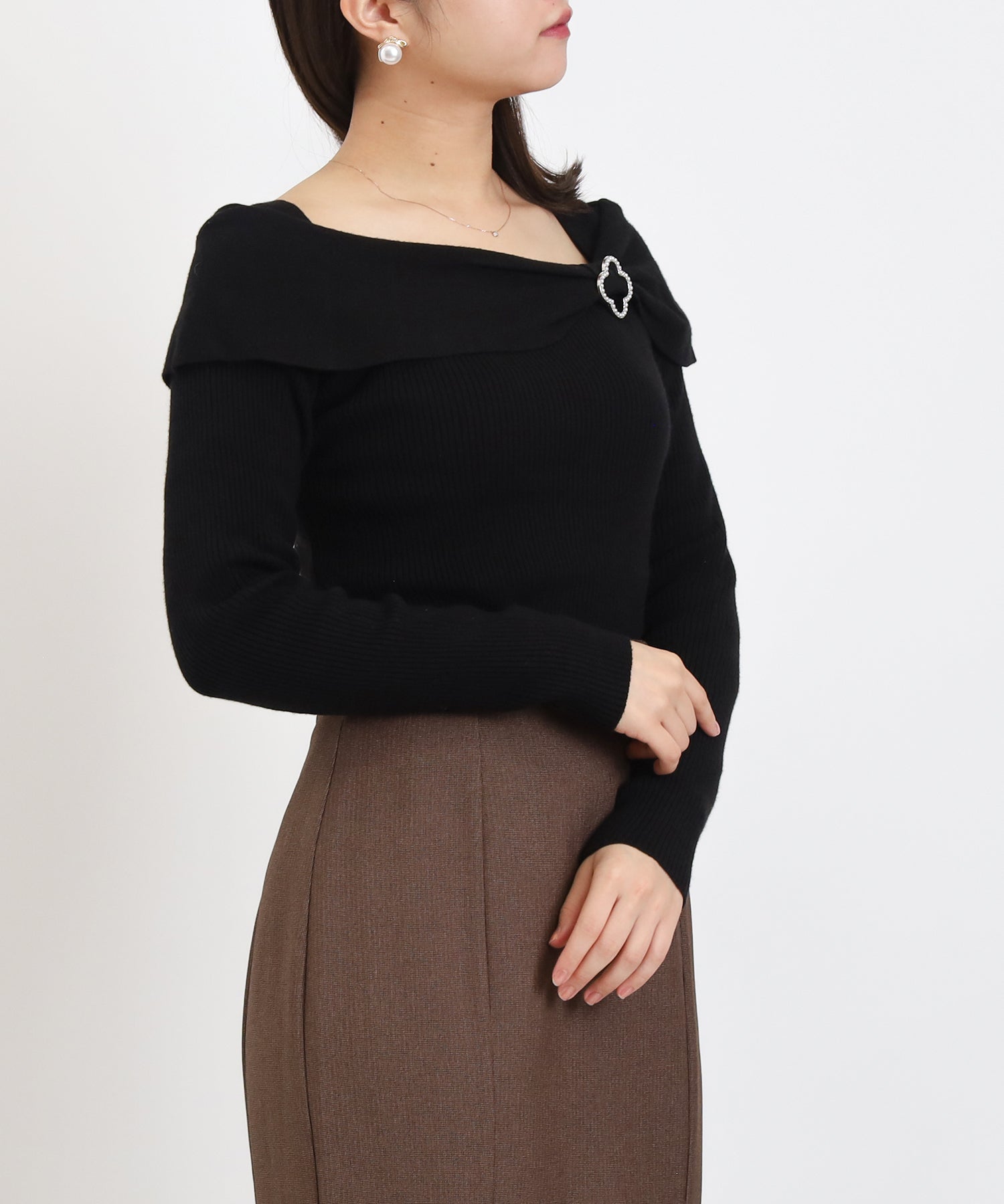 ブラック　model：156　着用サイズ：M