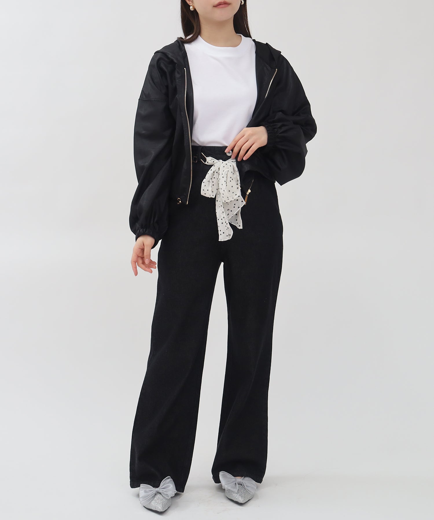 ブラック　model：156　着用サイズ：M