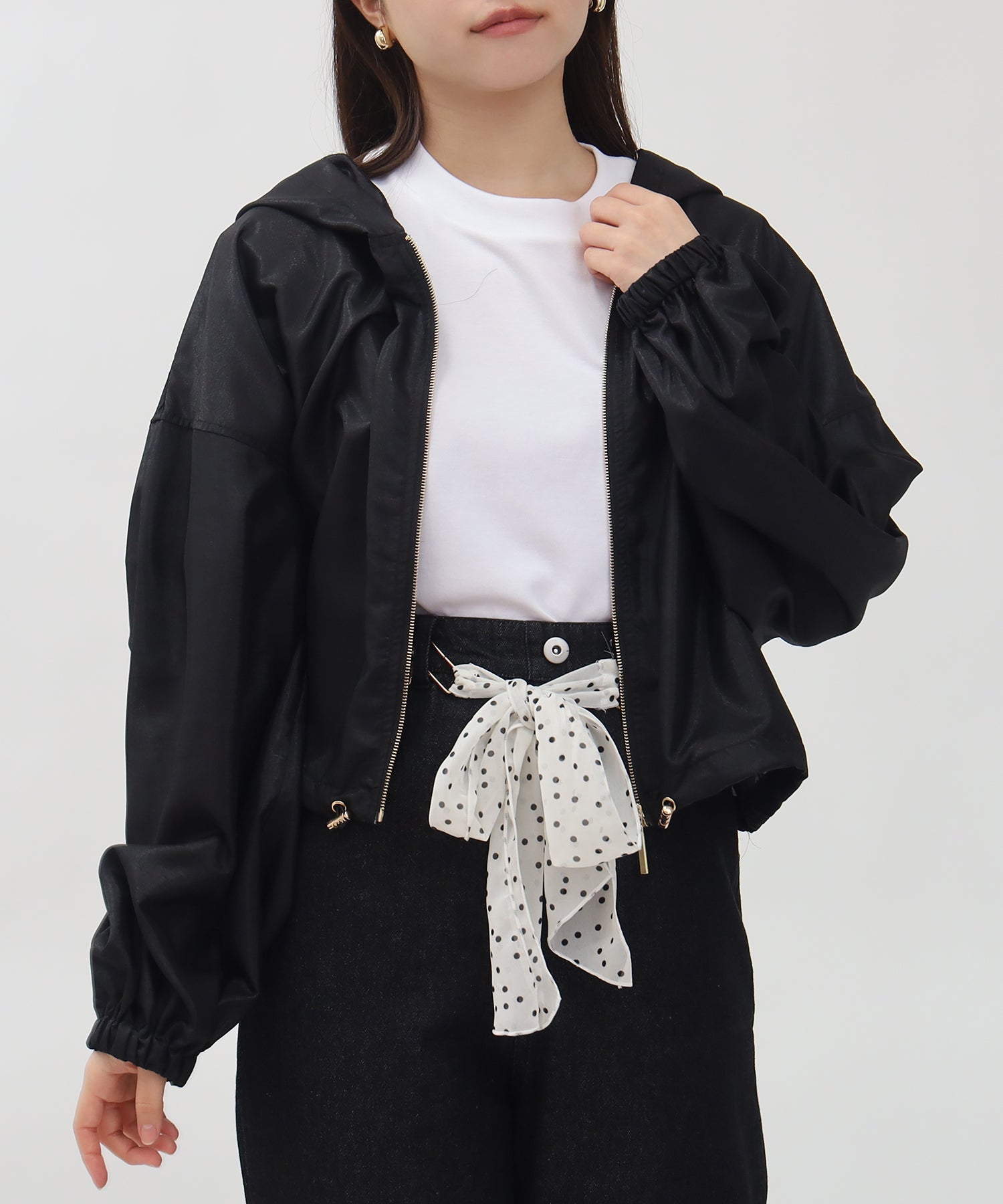 ブラック　model：156　着用サイズ：M