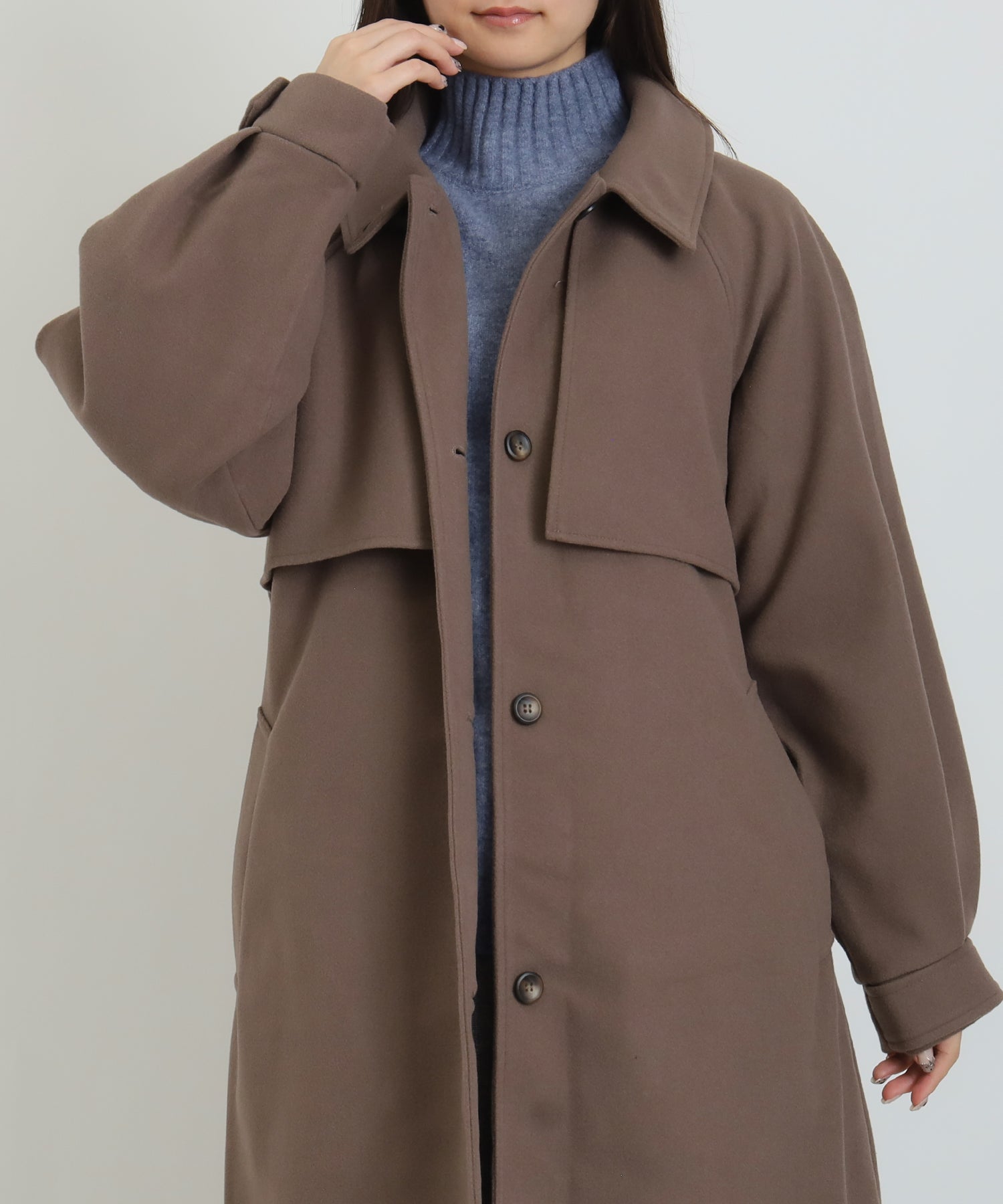 ブラウン　model：160　着用サイズ：M