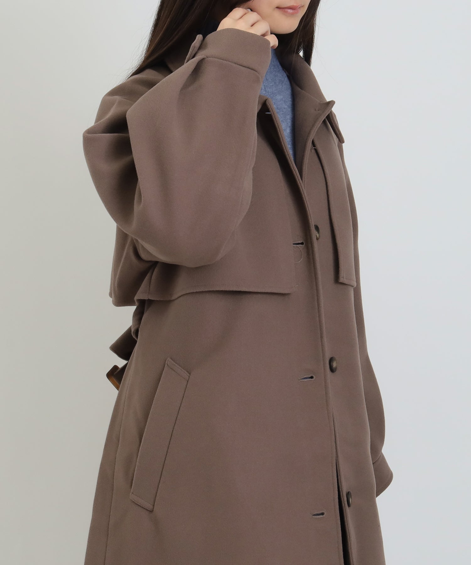 ブラウン　model：160　着用サイズ：M