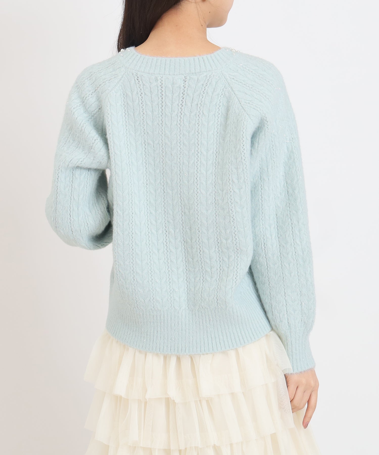 ミント　model:156cm  着用サイズ：M