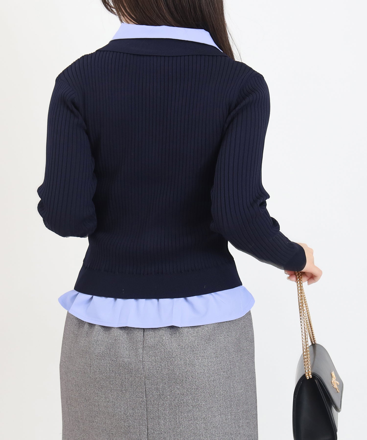 ネイビー　model：160　着用サイズ：M