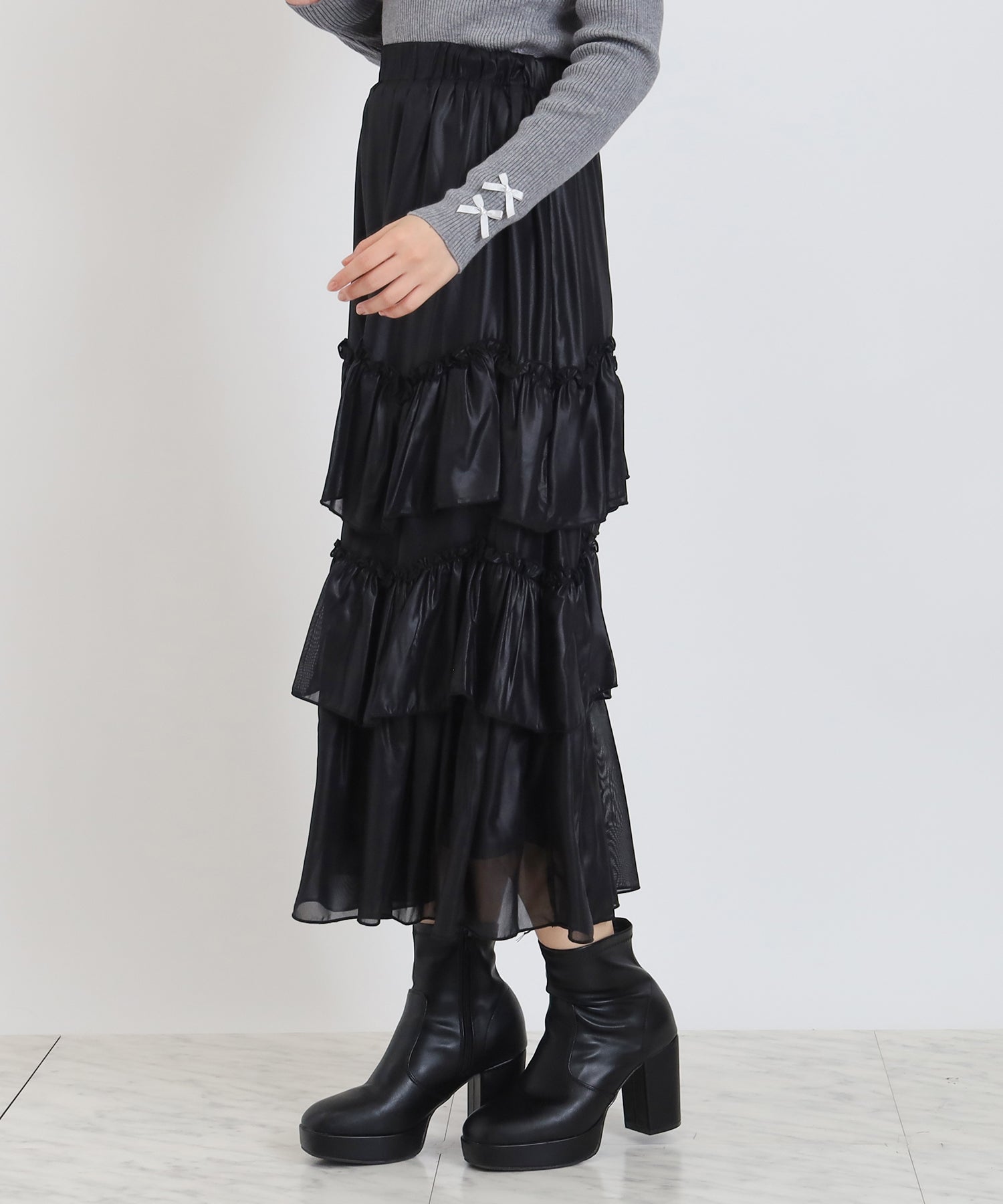 ブラック　model：156　着用サイズ：M