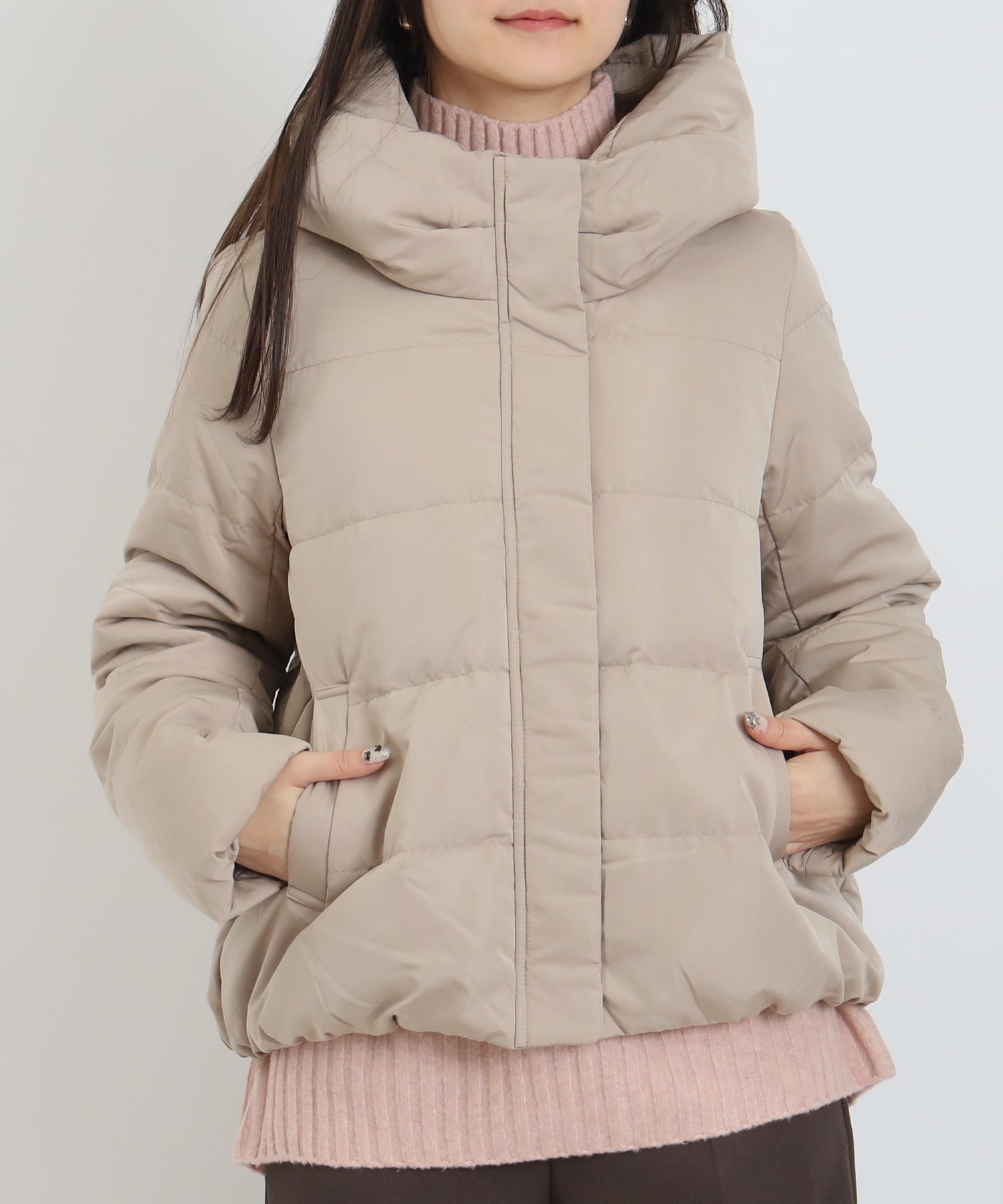 ショートダウンジャケット