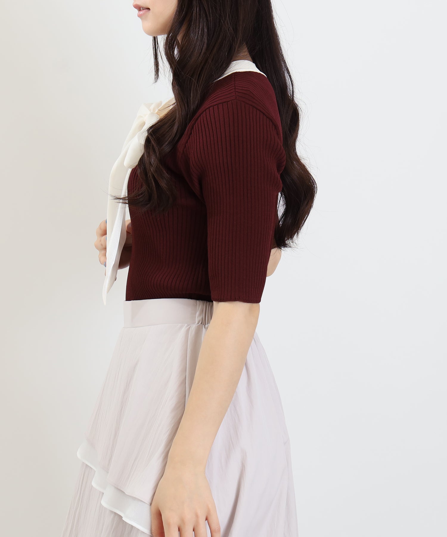 ワイン　model：160　着用サイズ：M