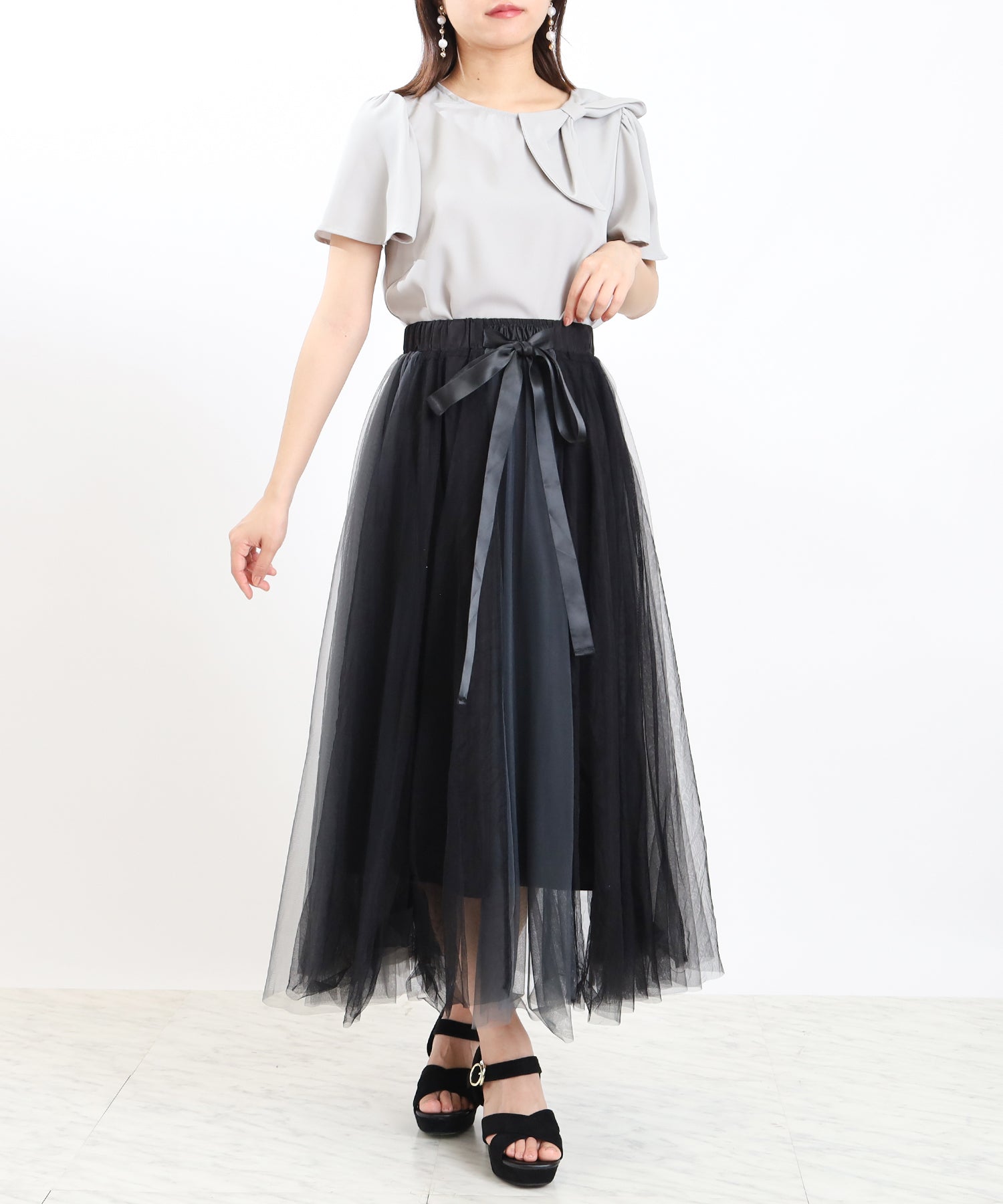 ブラック　model:156　着用サイズ：M