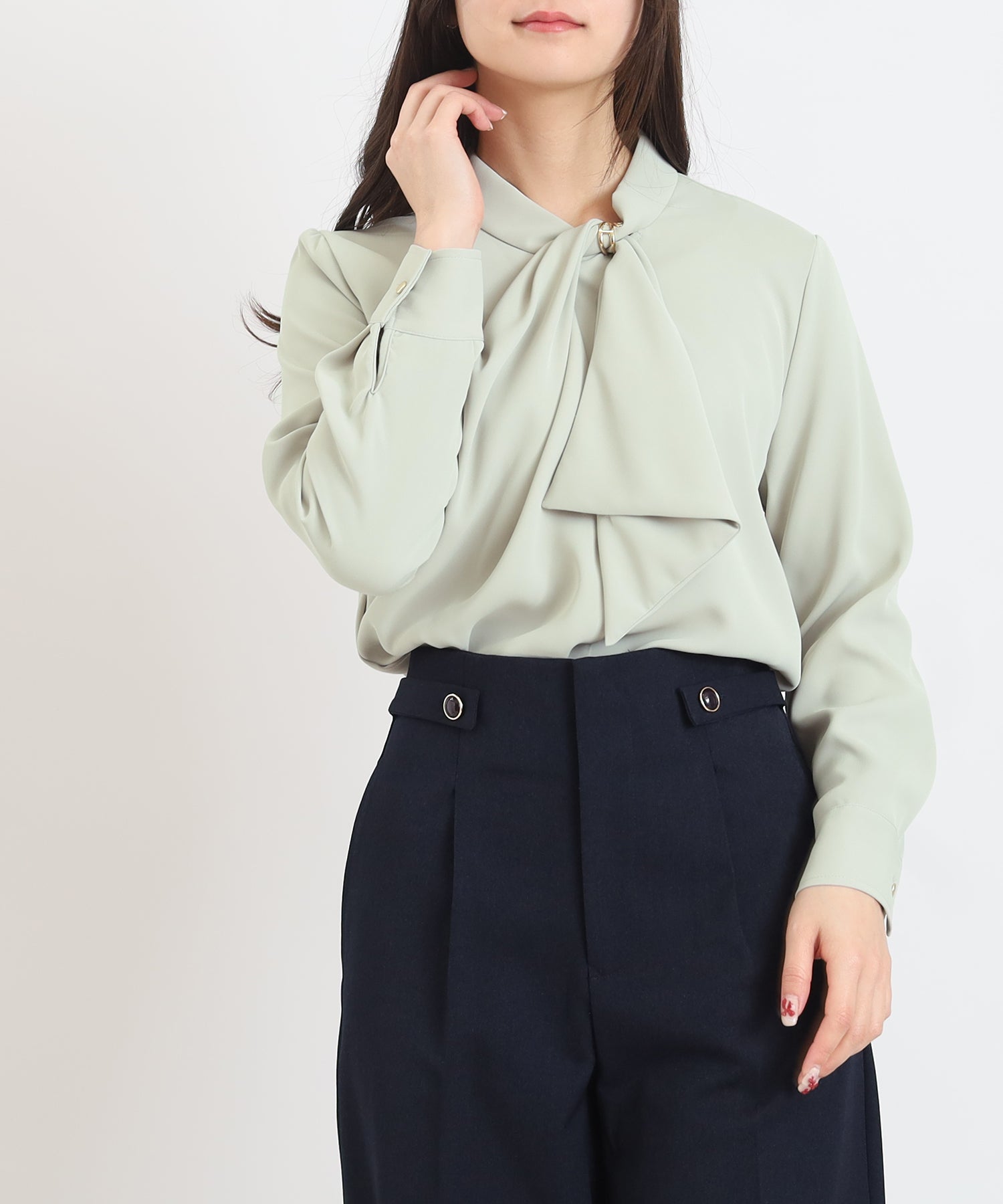 ミント　model：160　着用サイズ：M