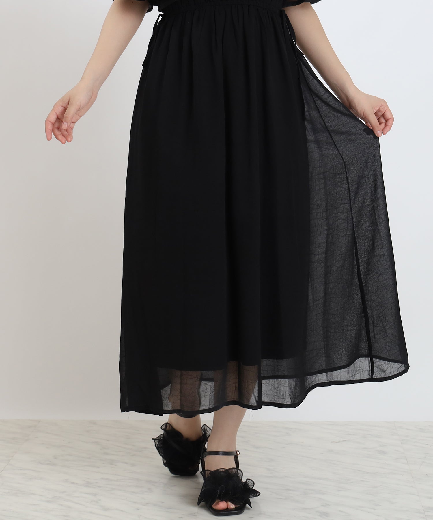 ブラック　model：156　着用サイズ：M