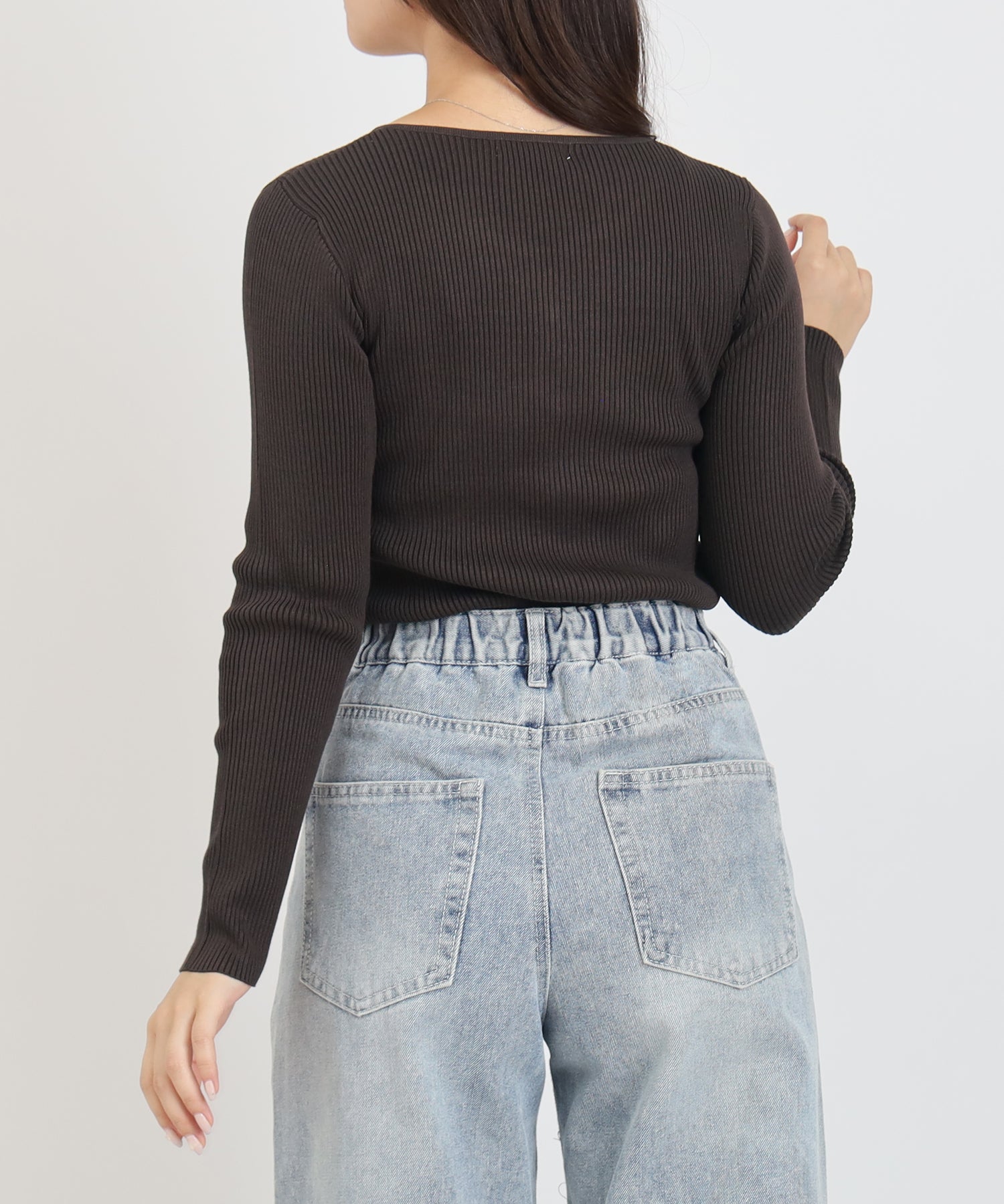 ブラウン　model：160　着用サイズ：M